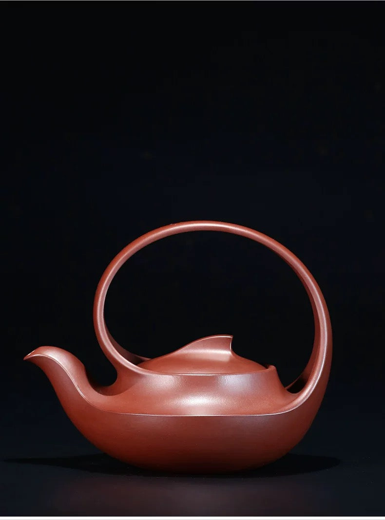 large capacity yixing teapot for tea – Yang Junbao Hand-Signed "Qu" Teapot Artisan Collector's Piece by Kungfuyang