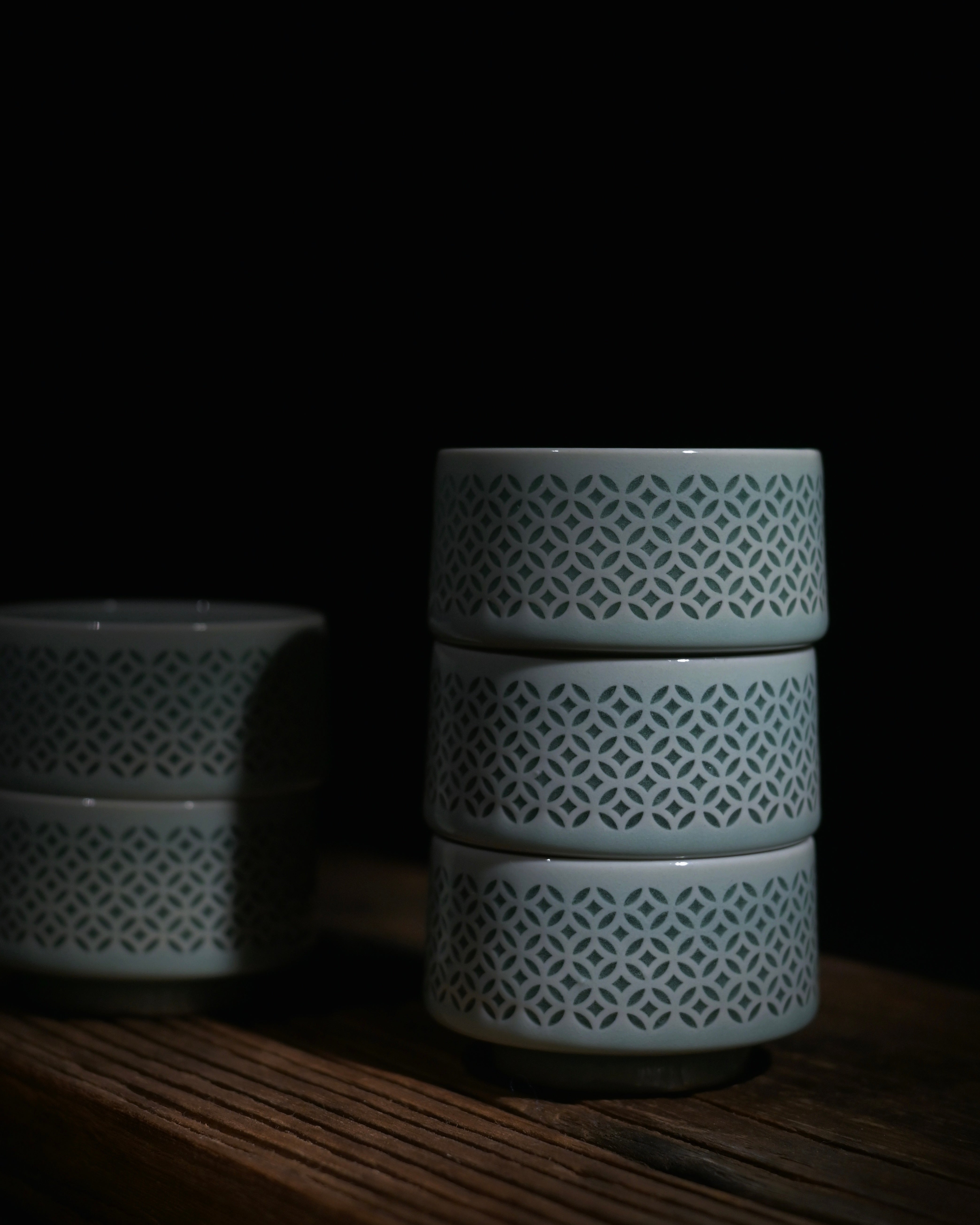 linglong celadon gongfu tea cup – Longquan Celadon Linglong Teacup 70ml by Kungfuyang