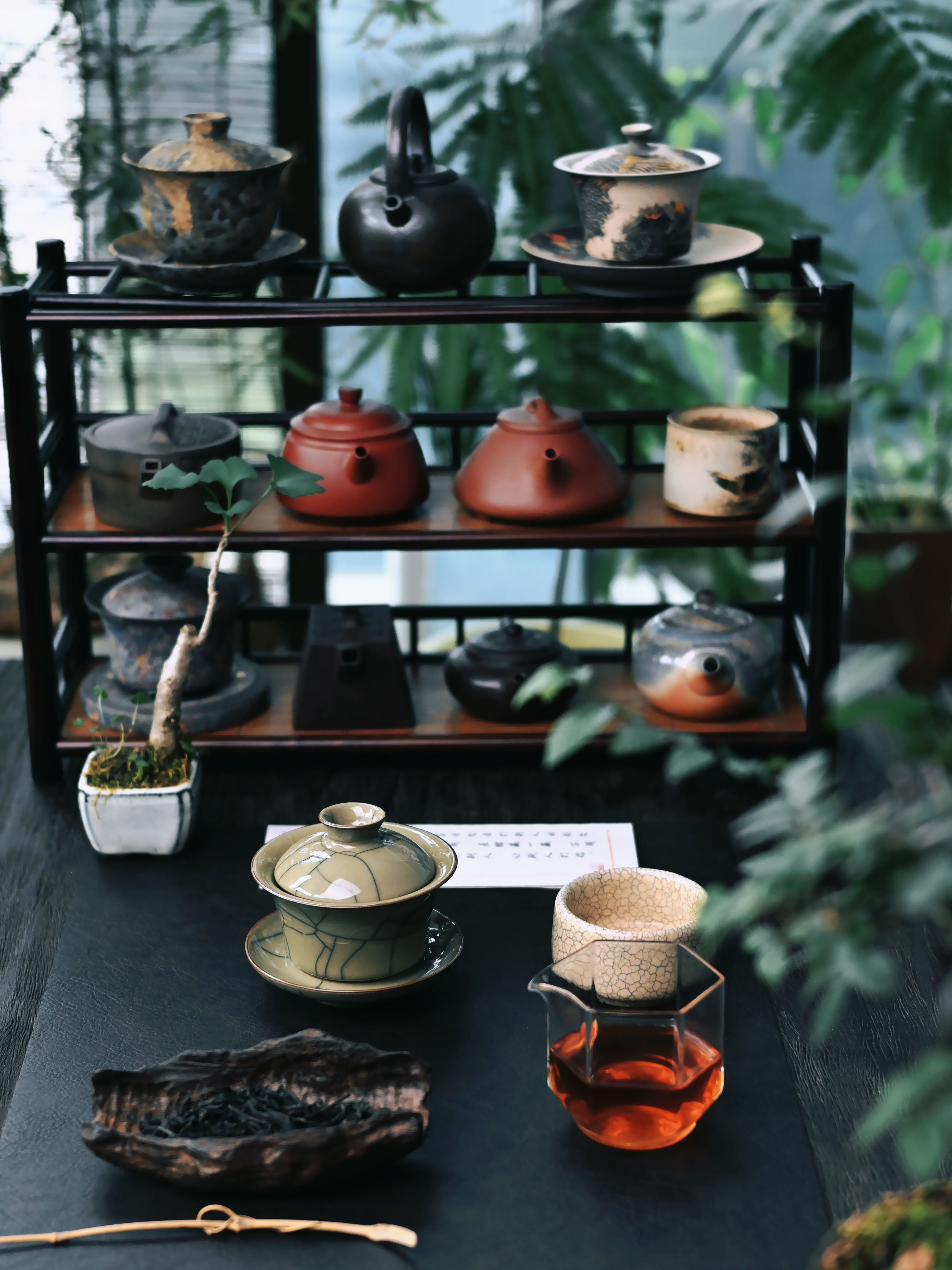 longquan celadon ge kiln iron lines lidded – Longquan Celadon Ge Kiln Gaiwan 160ml by Kungfuyang