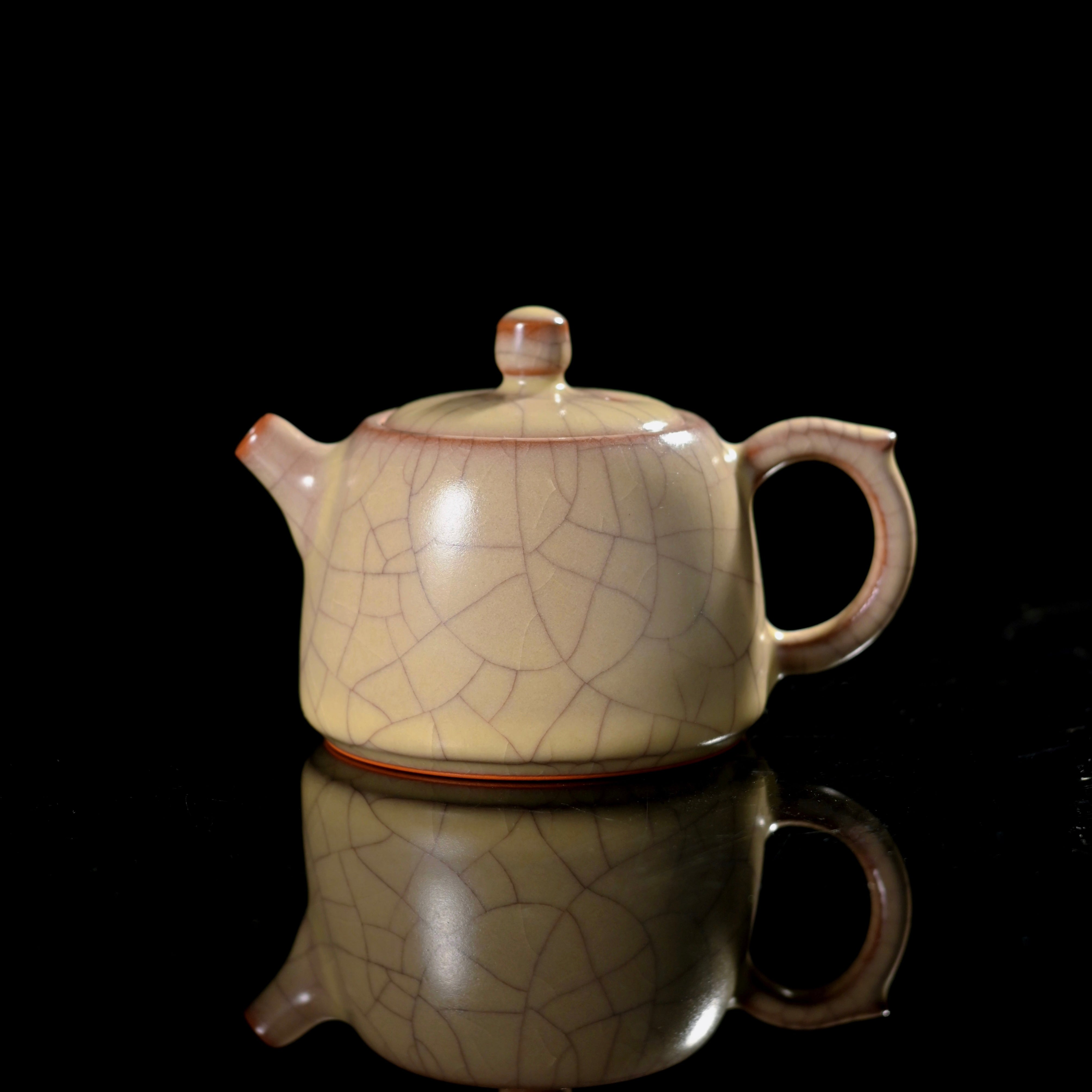 longquan celadon ge kiln teapot – Longquan Celadon Ge Kiln "Golden Threads and Iron Lines" by Kungfuyang