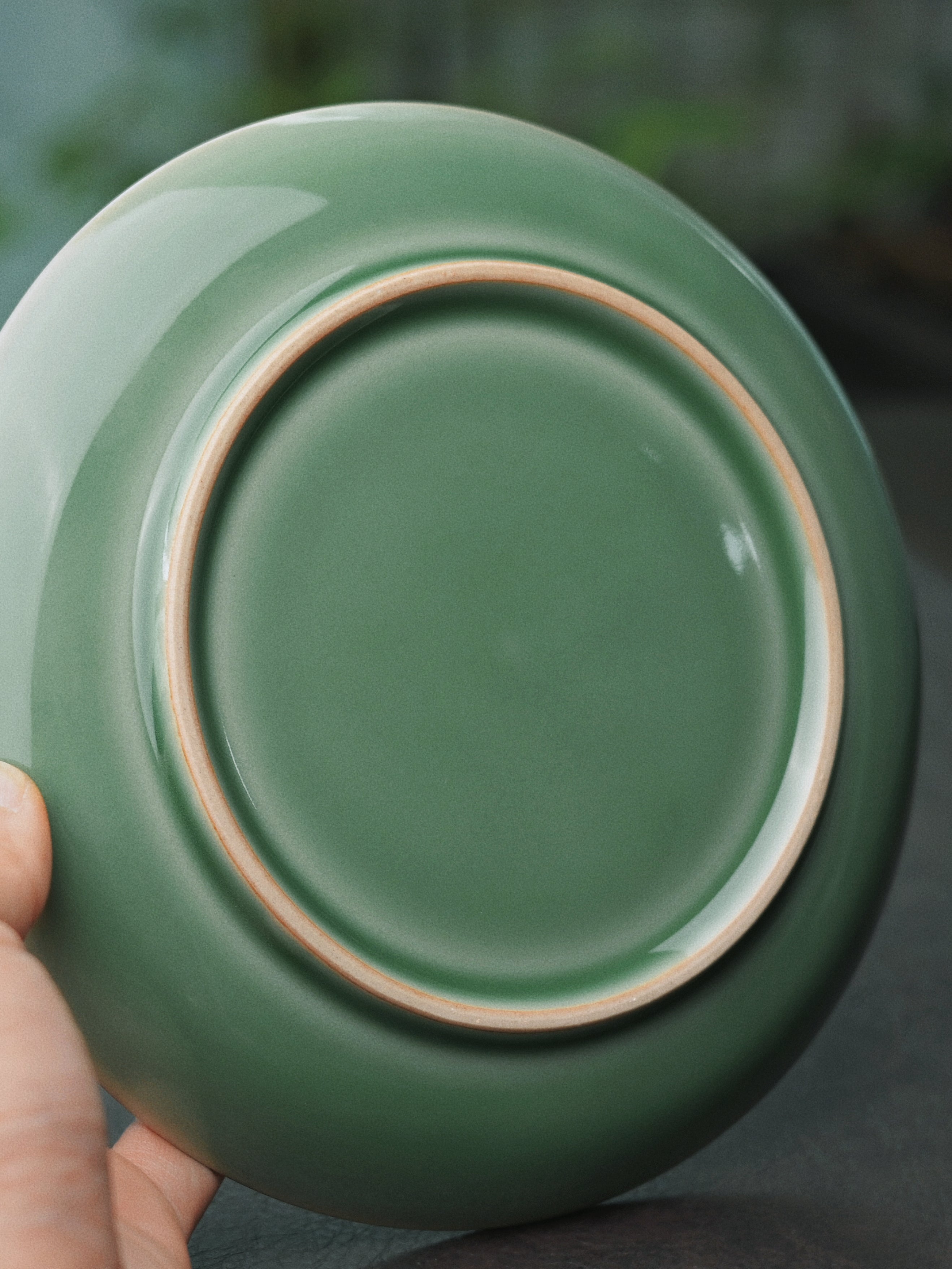 longquan celadon teapot saucer – Longquan Celadon Relief-Carved Dragon Pattern Tea Tray / Pot by Kungfuyang