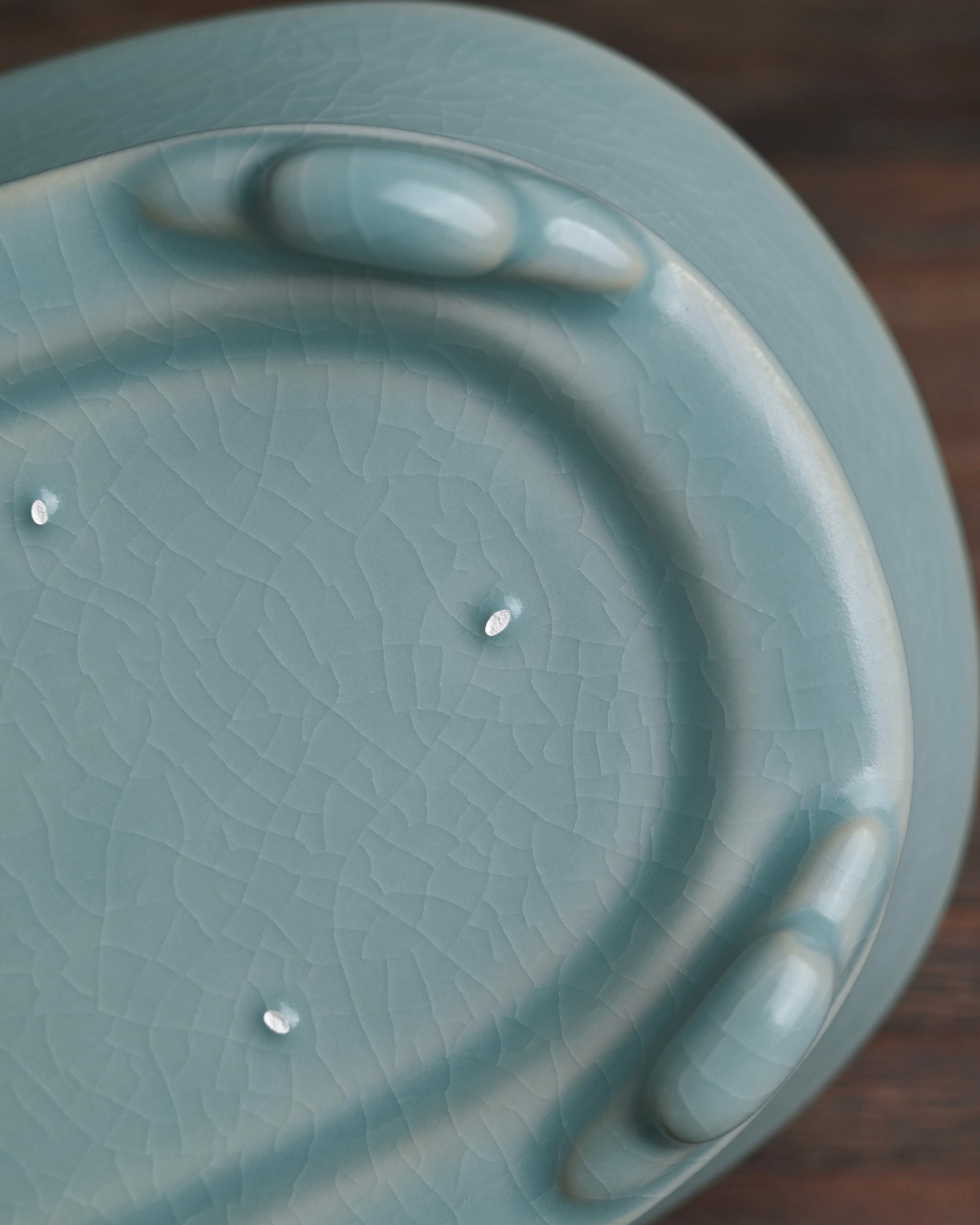 northern song ru ware basin tea stand – Ru Ware Sky-Blue Glaze Oval Basin – A Tribute to Northern Song by Kungfuyang