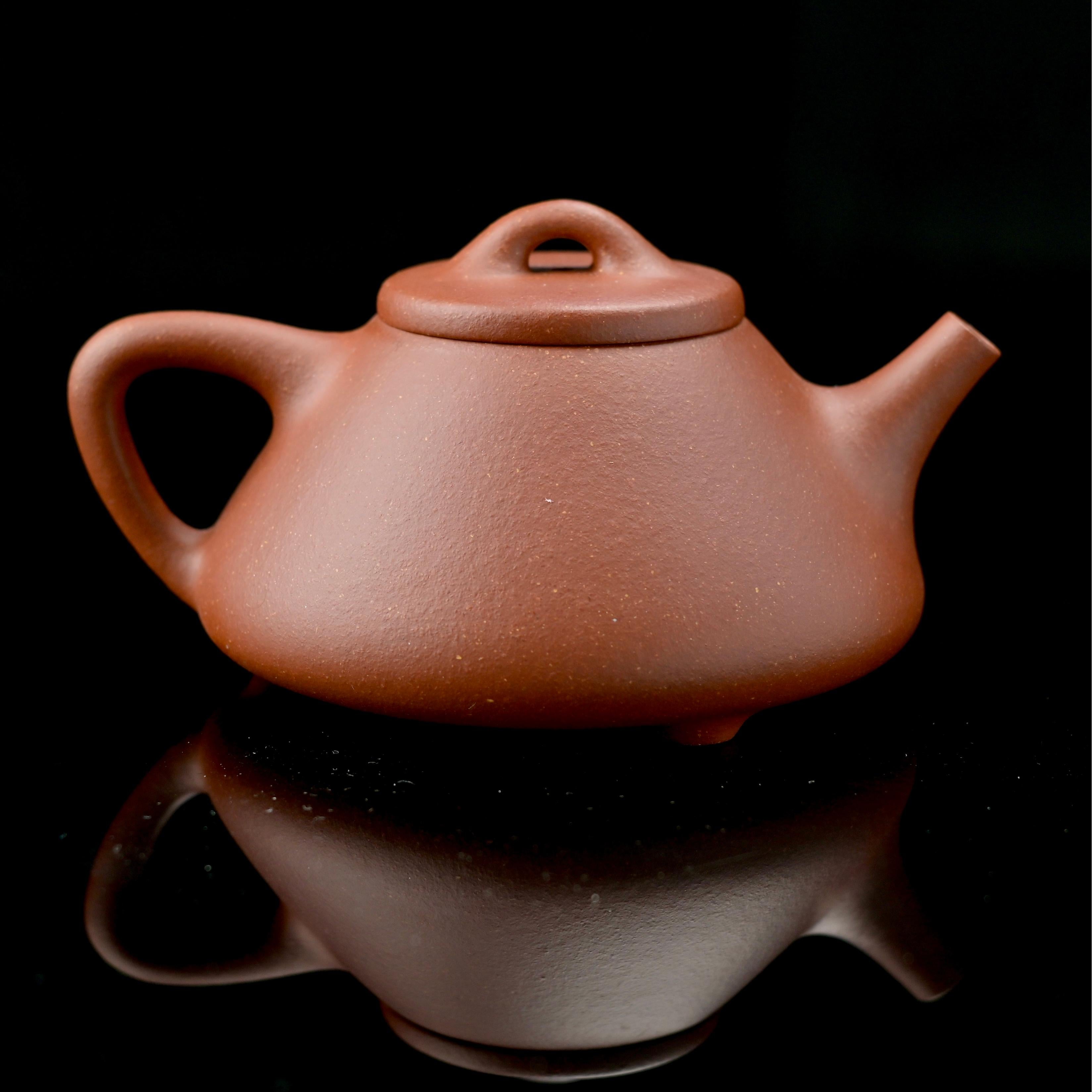purple clay teapot yixing teapot – Yixing Purple Clay Teapot Zhuni Duan Half-Handmade Shipiao by Kungfuyang