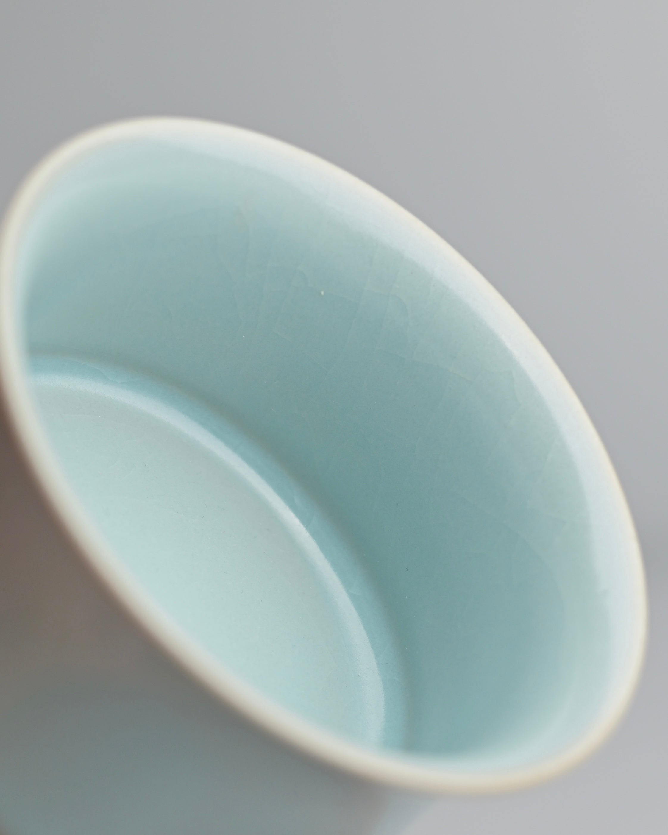 ru kiln antique glaze teacup – Ru Porcelain Vintage Glaze "Horse Shoe" Teacup by Kungfuyang