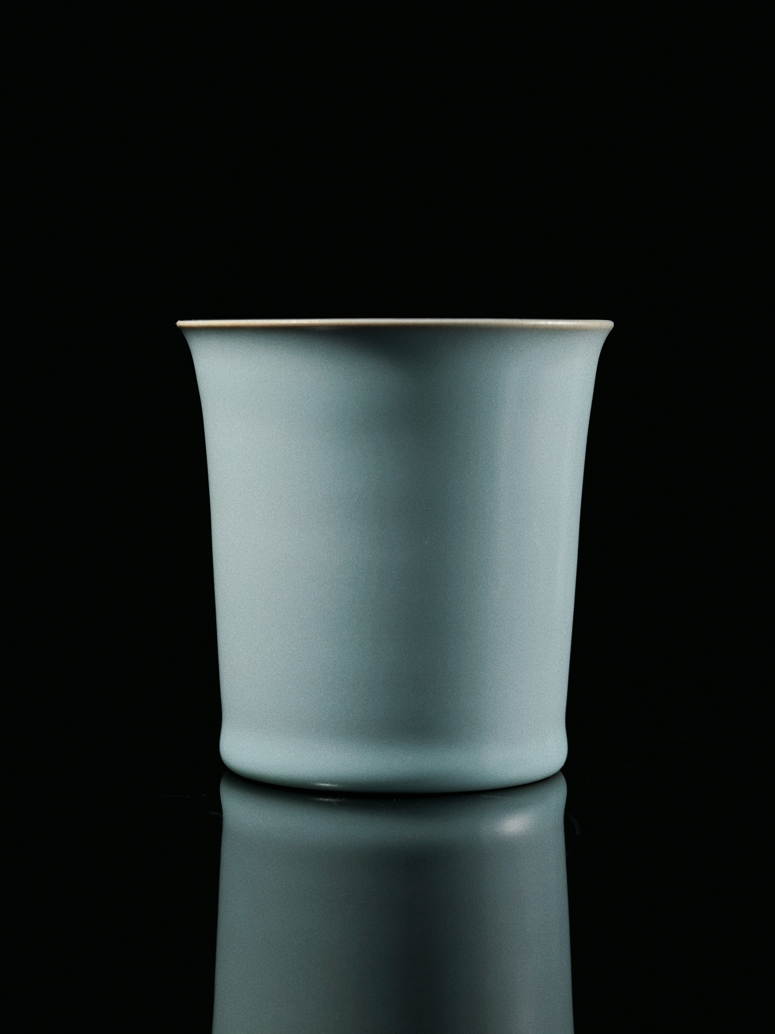 ru kiln ceramic sky blue coffee mug – Ru Porcelain Ceramic Cola Cup / Mug (160ml) by Kungfuyang