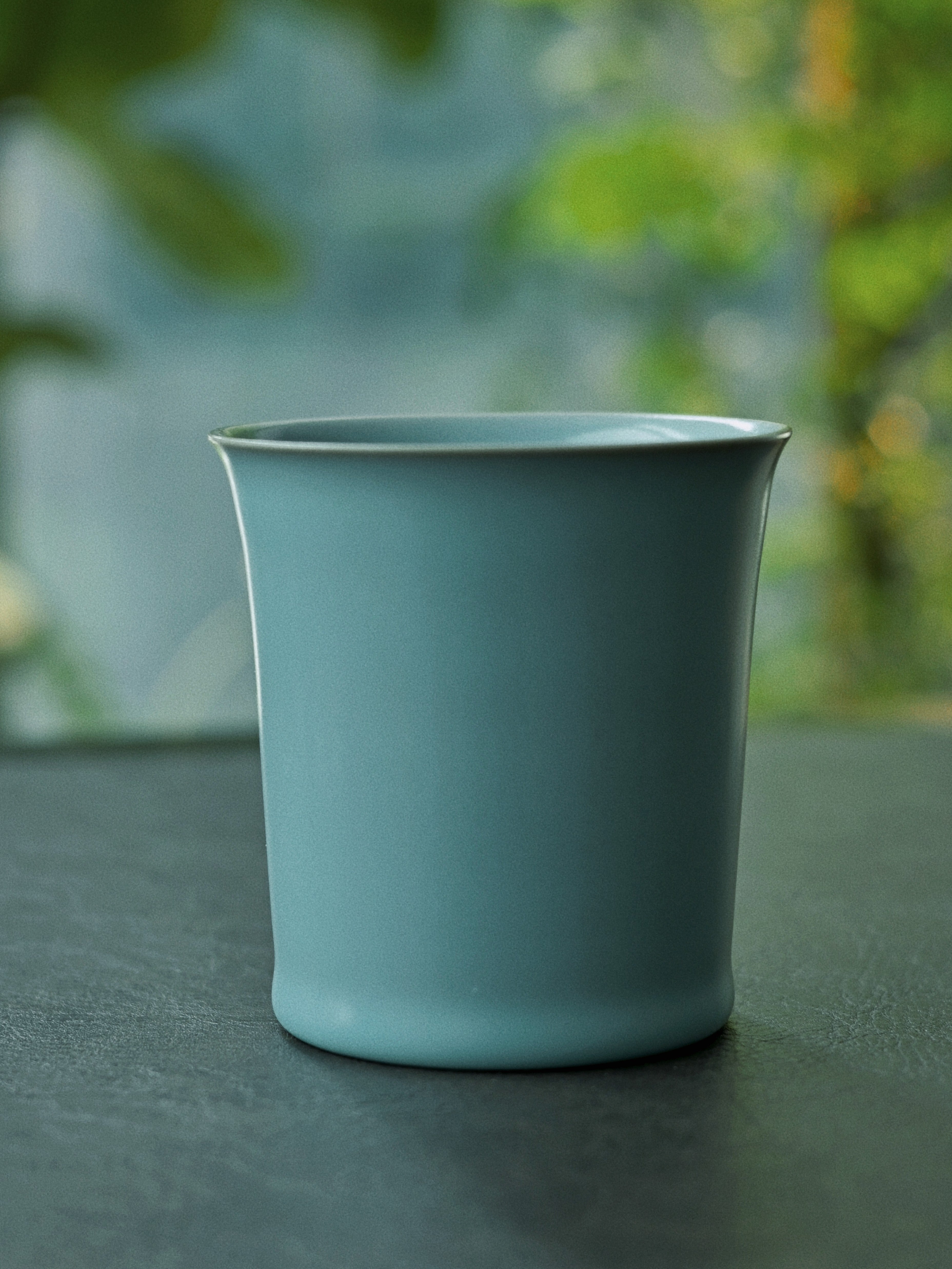 ru kiln ceramic sky blue mug – Ru Porcelain Ceramic Cola Cup / Mug (160ml) by Kungfuyang