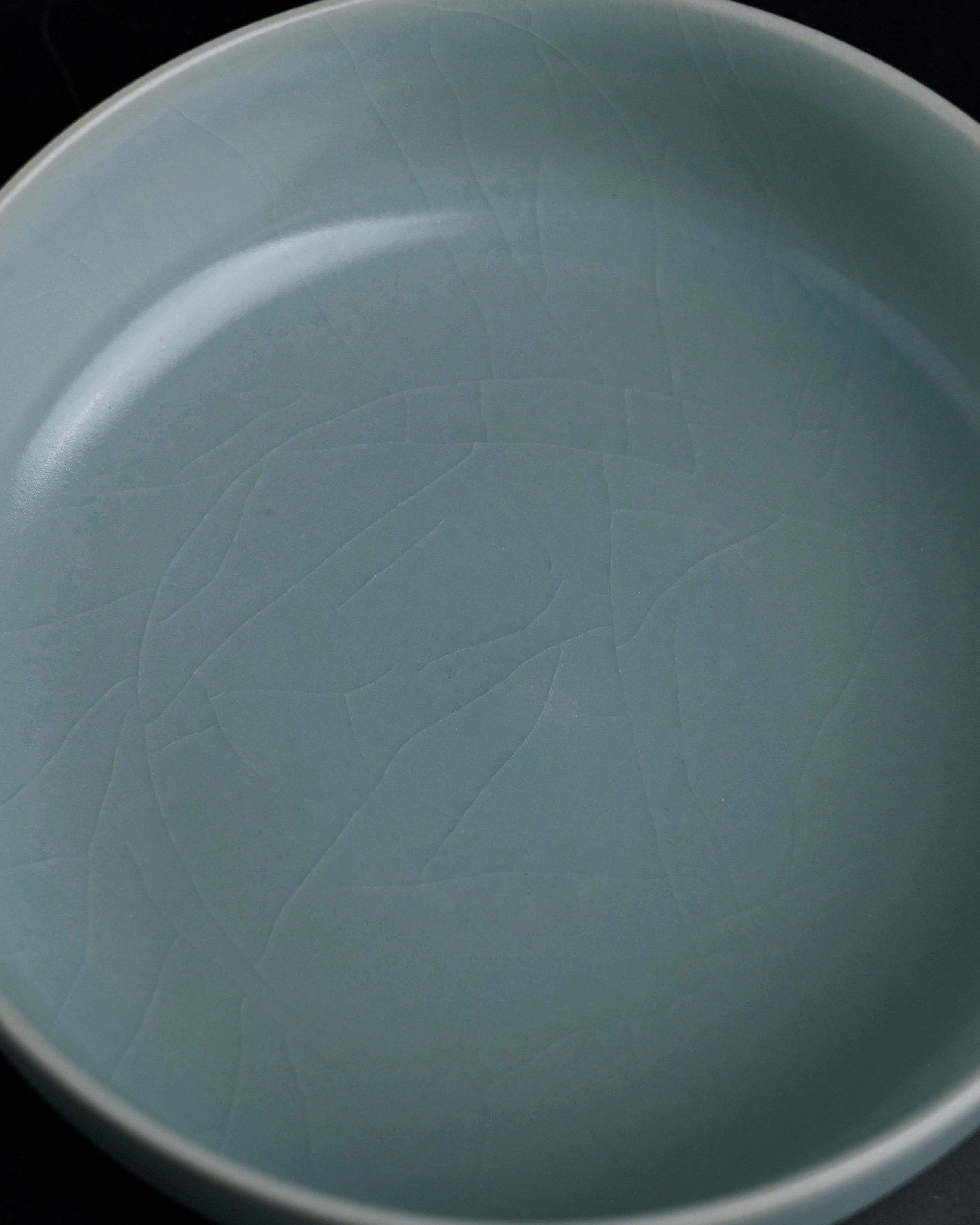ru porcelain sky blue tea tray – Ru Ware Sky-Blue Glaze Round Brush Washer by Kungfuyang
