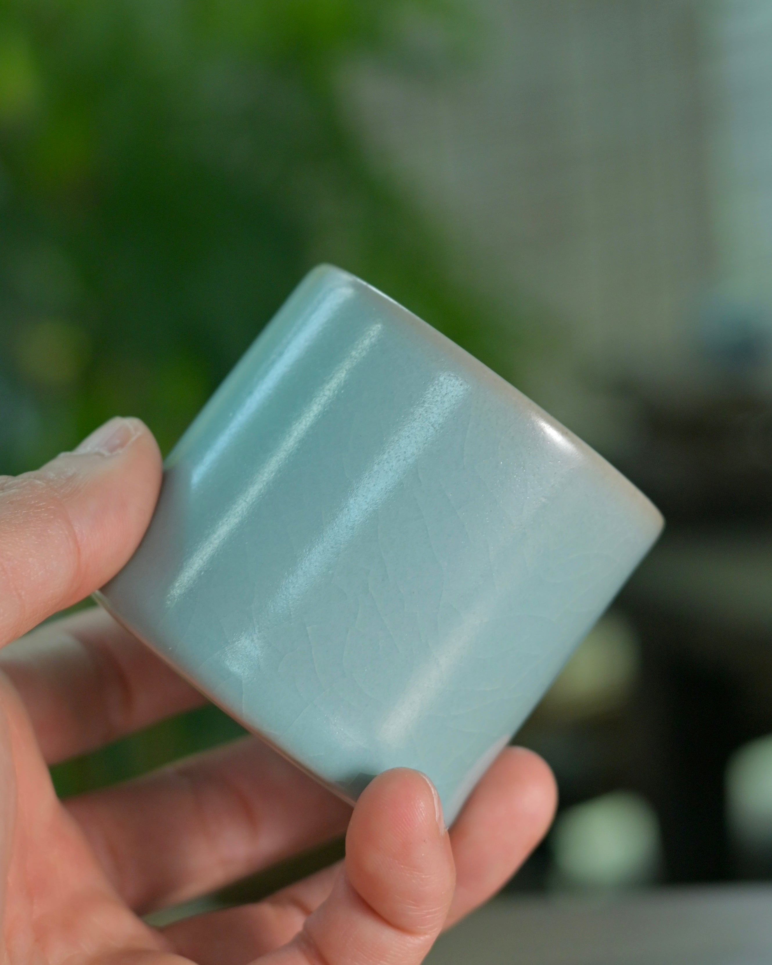 ru ware agate enhanced glaze – Ru Ware Ring’s Cup 70ml by Kungfuyang