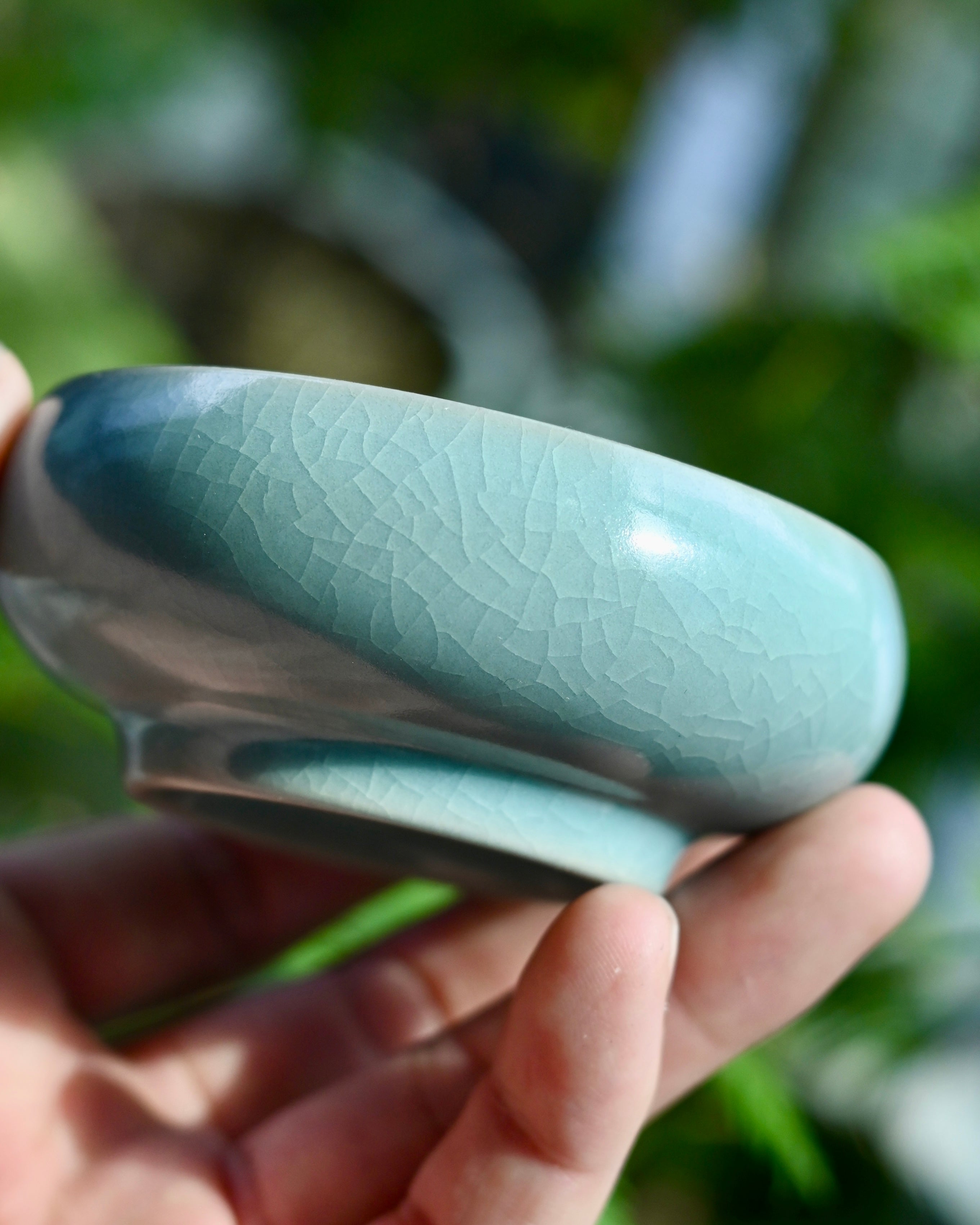 ru ware celadon crackle glaze – Ru Ware Pu-erh Teacup 60ml by Kungfuyang