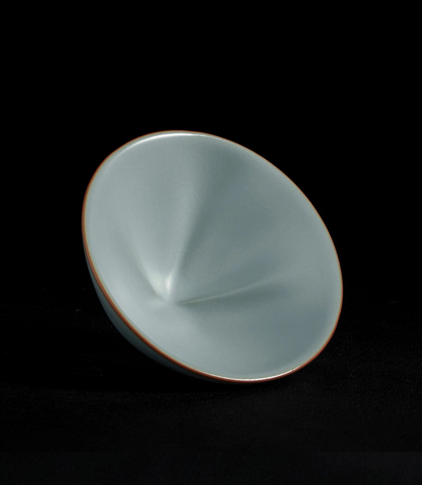 ru ware crackled celadon hidden gourd tea – Jingdezhen Handmade Ru-Style Crackle Glaze ‘‘Hidden Gourd’’ by Kungfuyang
