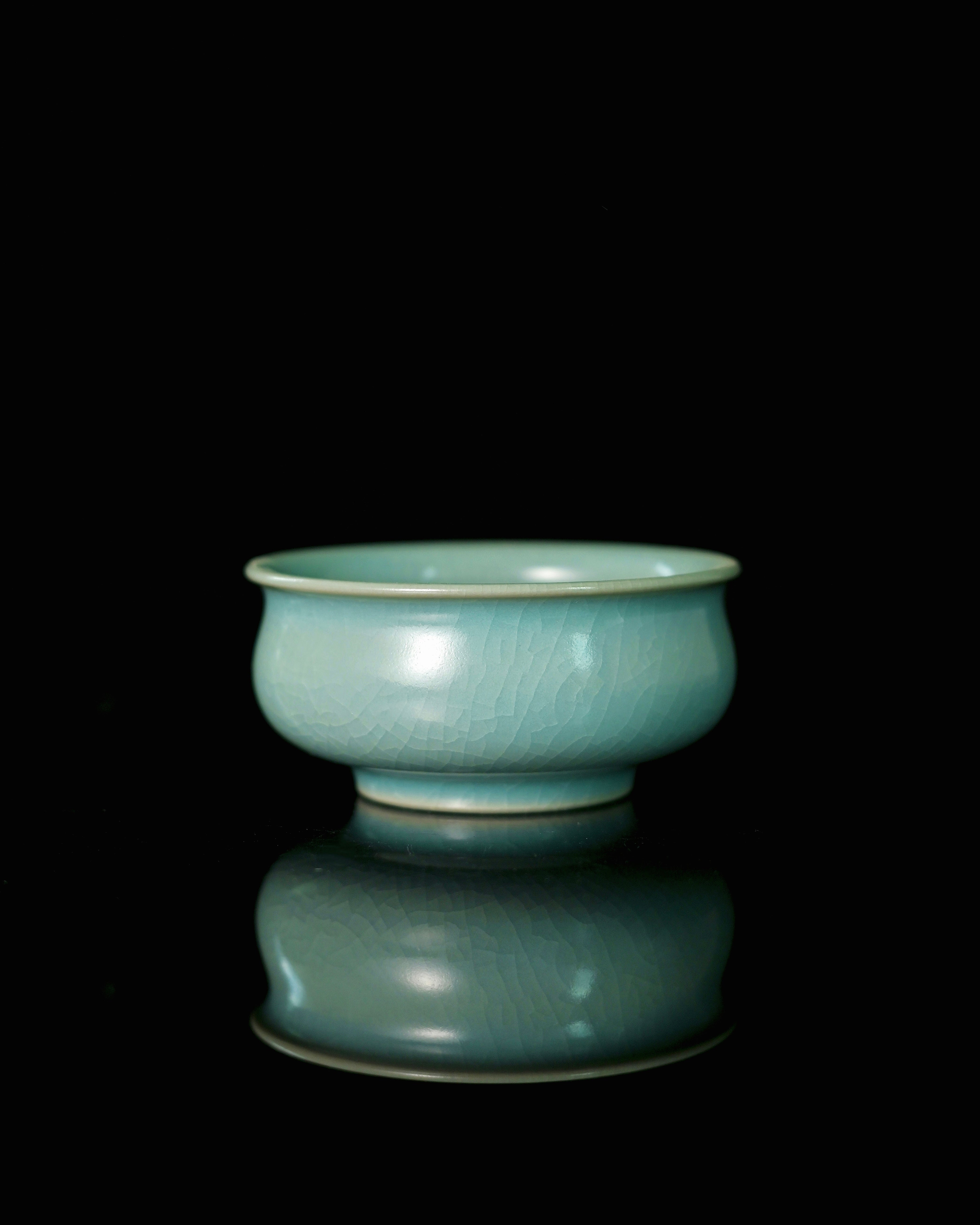 ru ware sky blue glaze cup – Ru Ware Pu-erh Teacup 60ml by Kungfuyang