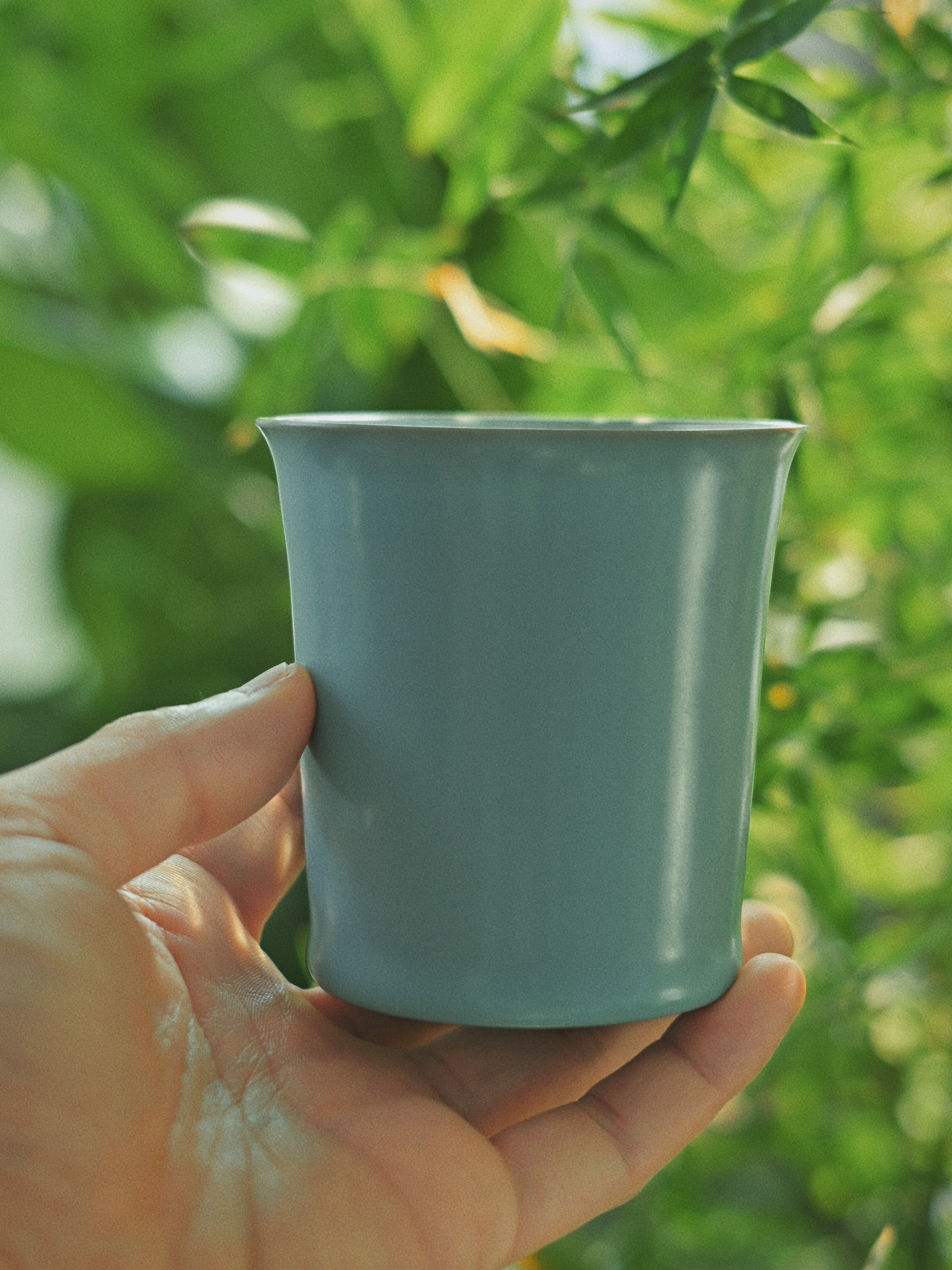 ruyao ceramic sky blue mug – Ru Porcelain Ceramic Cola Cup / Mug (160ml) by Kungfuyang