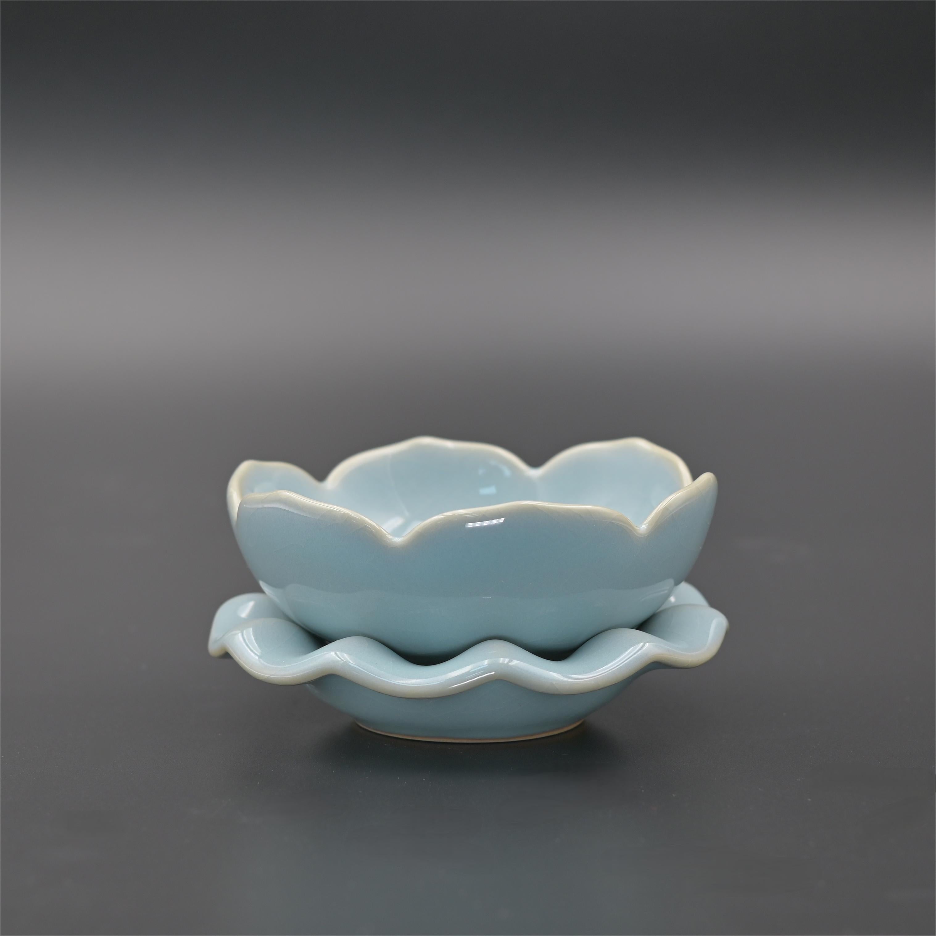 ruyao tea filter – Ru Porcelain (Ruyao) Lotus Shape Tea strainer / Tea Filter by Kungfuyang