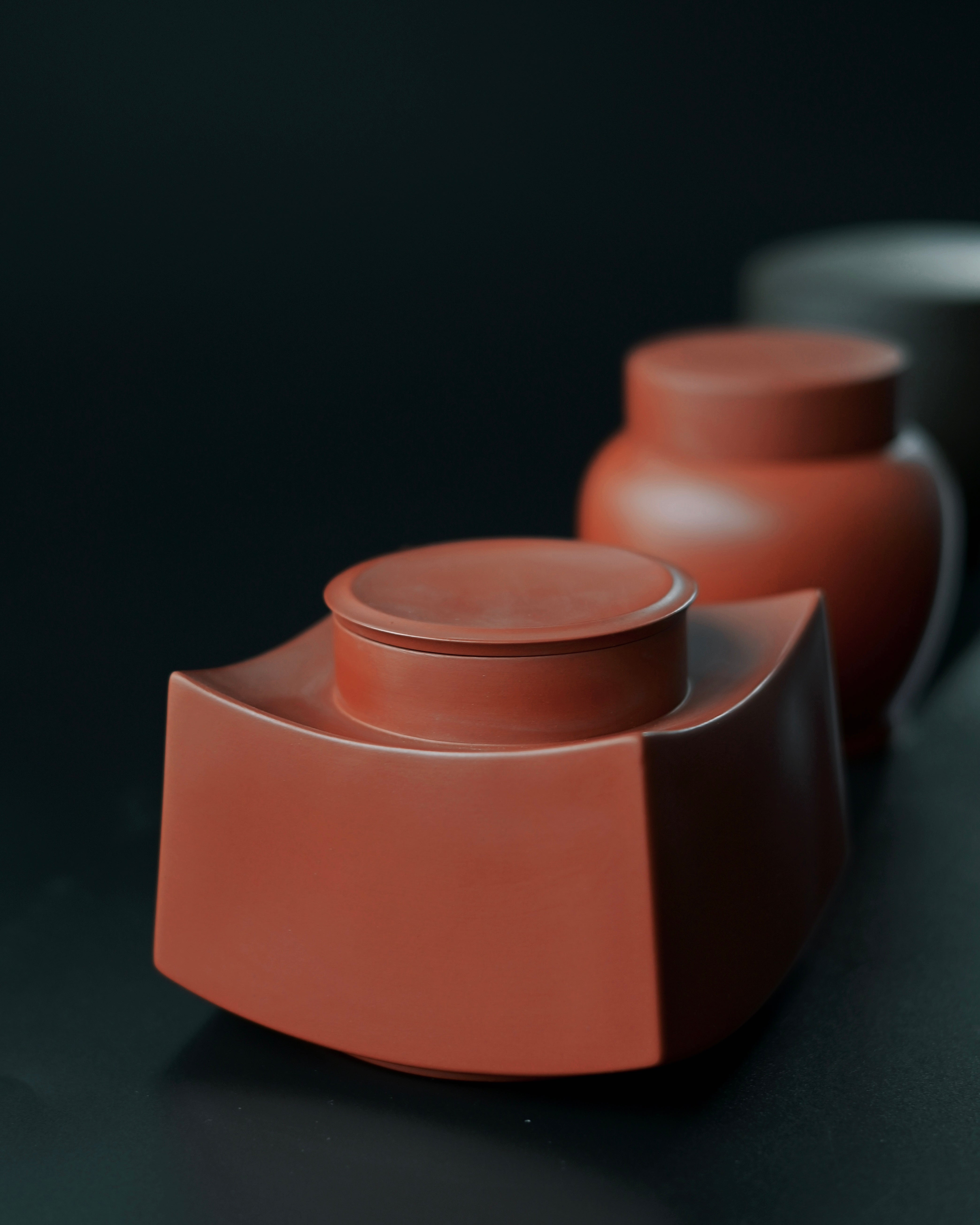 Kungfuyang chinese style yixing tea caddy – Yixing Zisha Clay Portable Tea Caddy by Kungfuyang