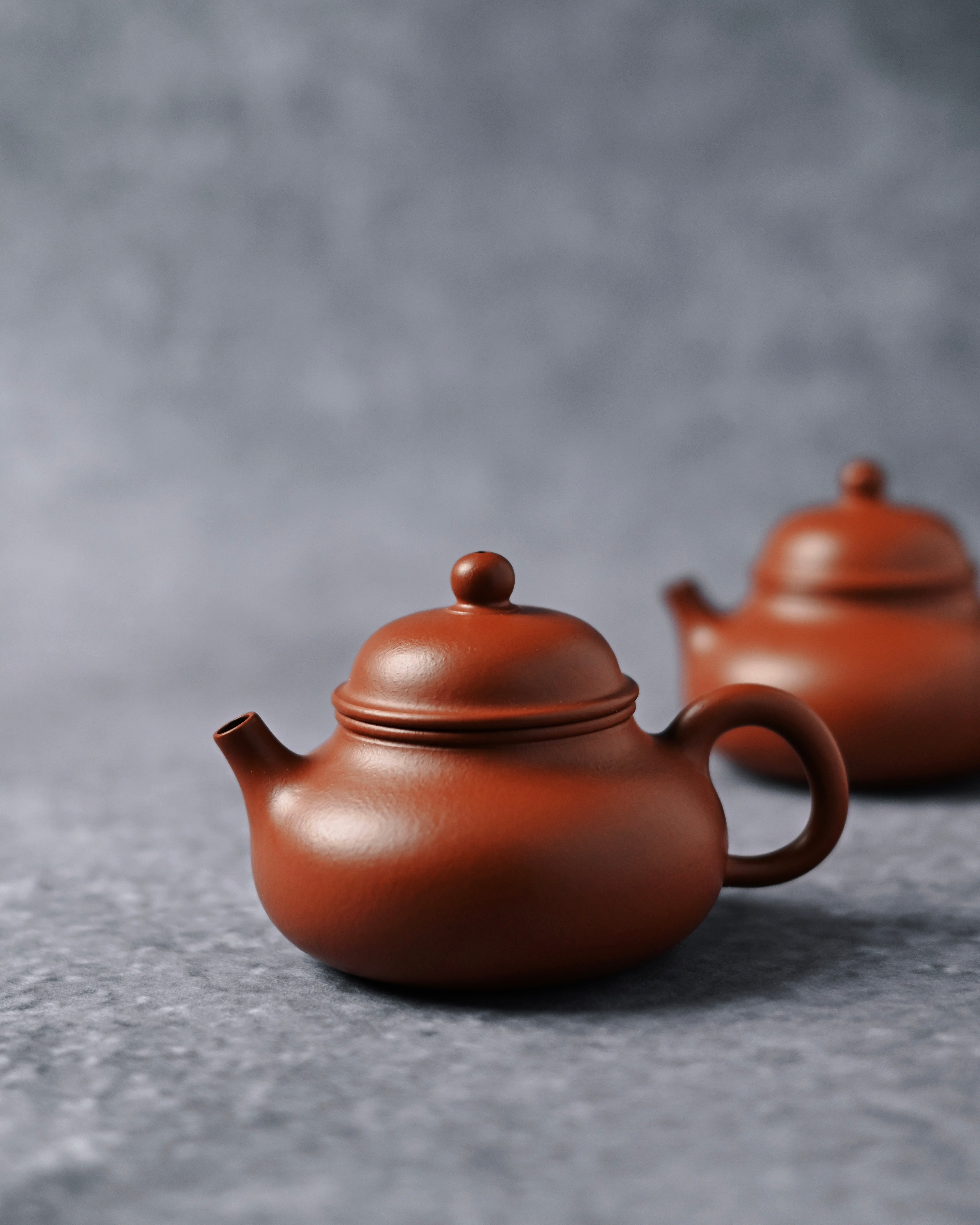 Kungfuyang fully handmade zhuni clay teapot – Handcrafted Yixing Zhuni Clay Rongtian Teapot 120ml by Kungfuyang