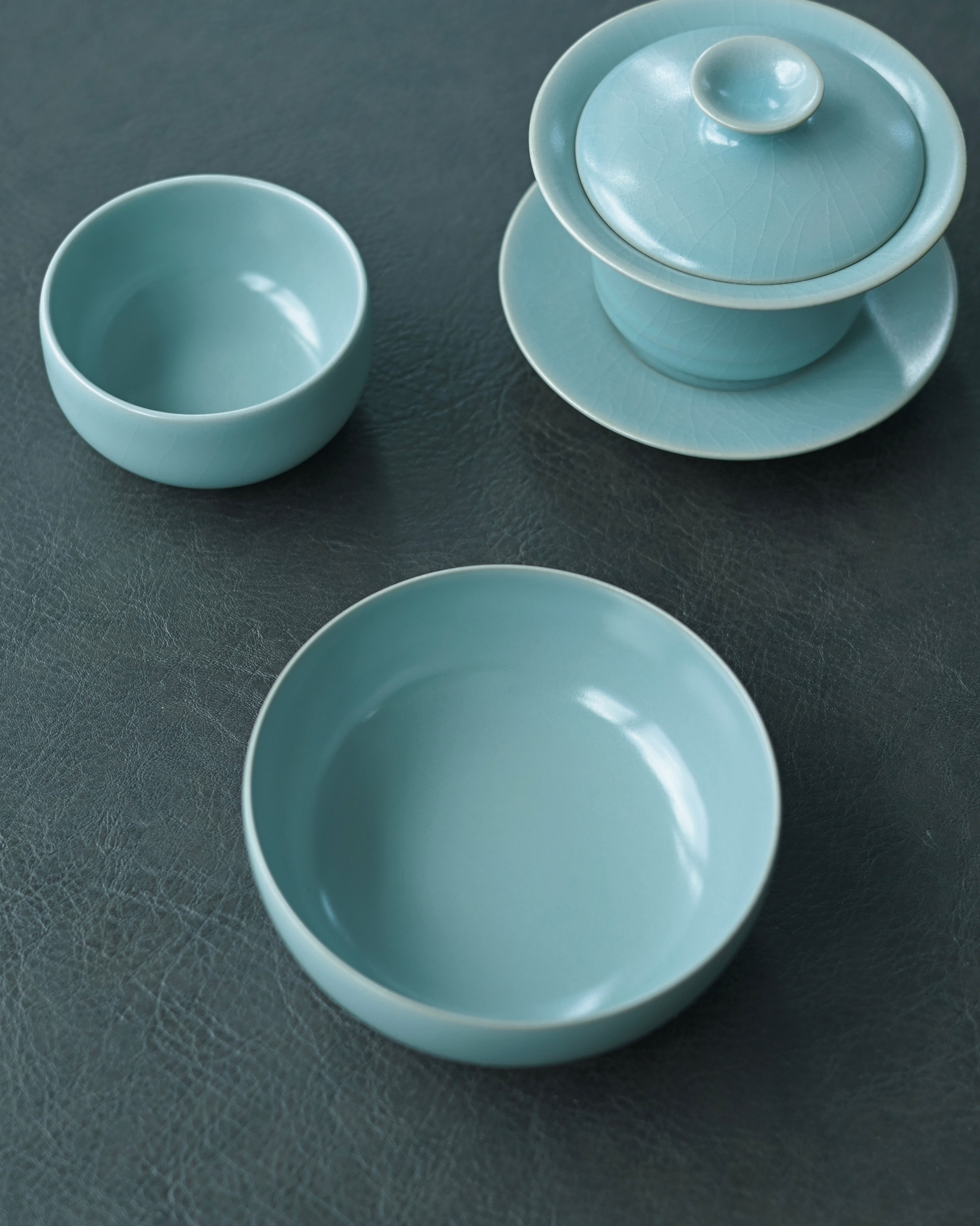 Kungfuyang ru kiln porcelain teacp – Ru Porcelain Sky-Blue Glaze Large Tea Bowl by Kungfuyang