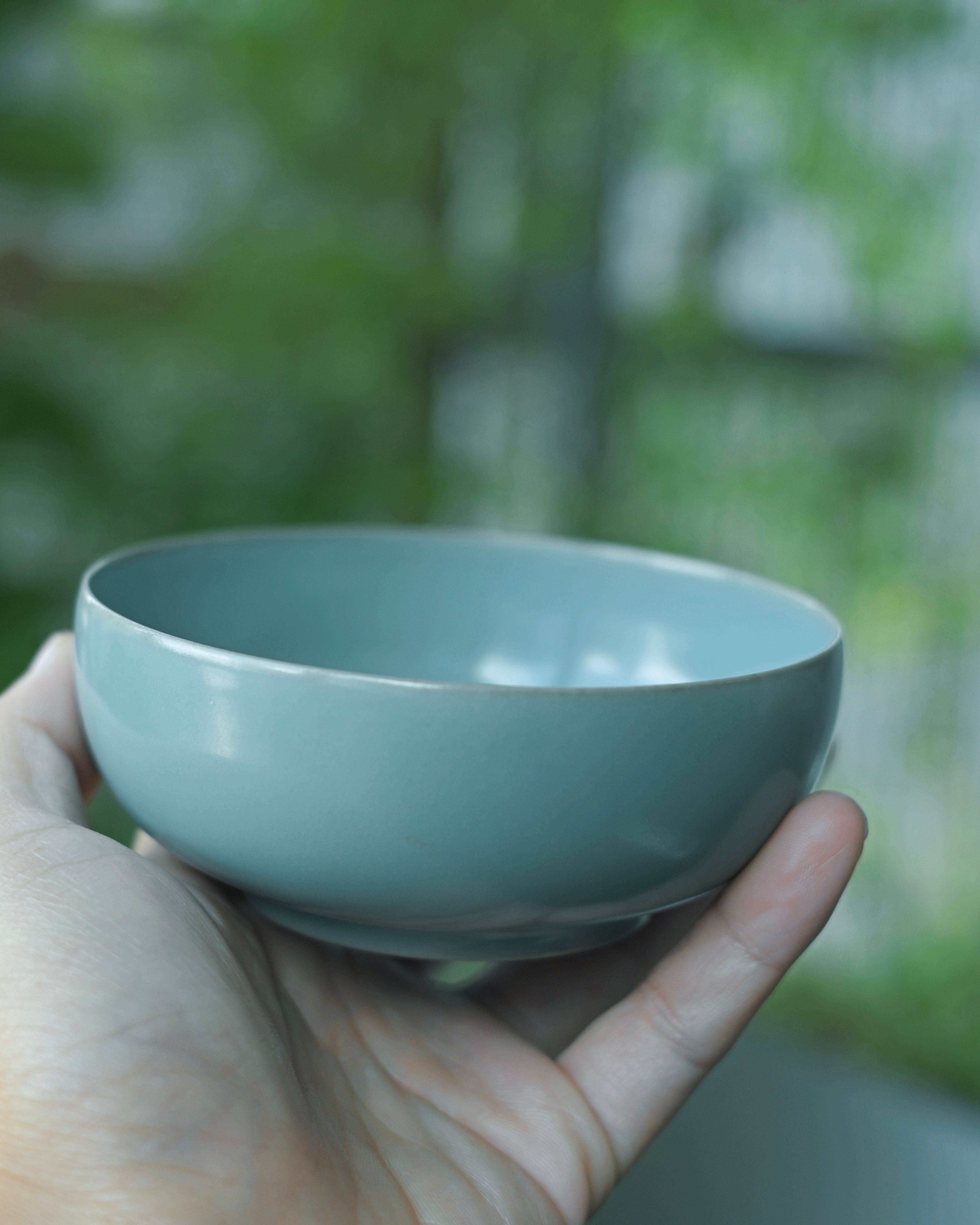 solo tea drinking ru bowl – Ru Porcelain Sky-Blue Glaze Large Tea Bowl by Kungfuyang