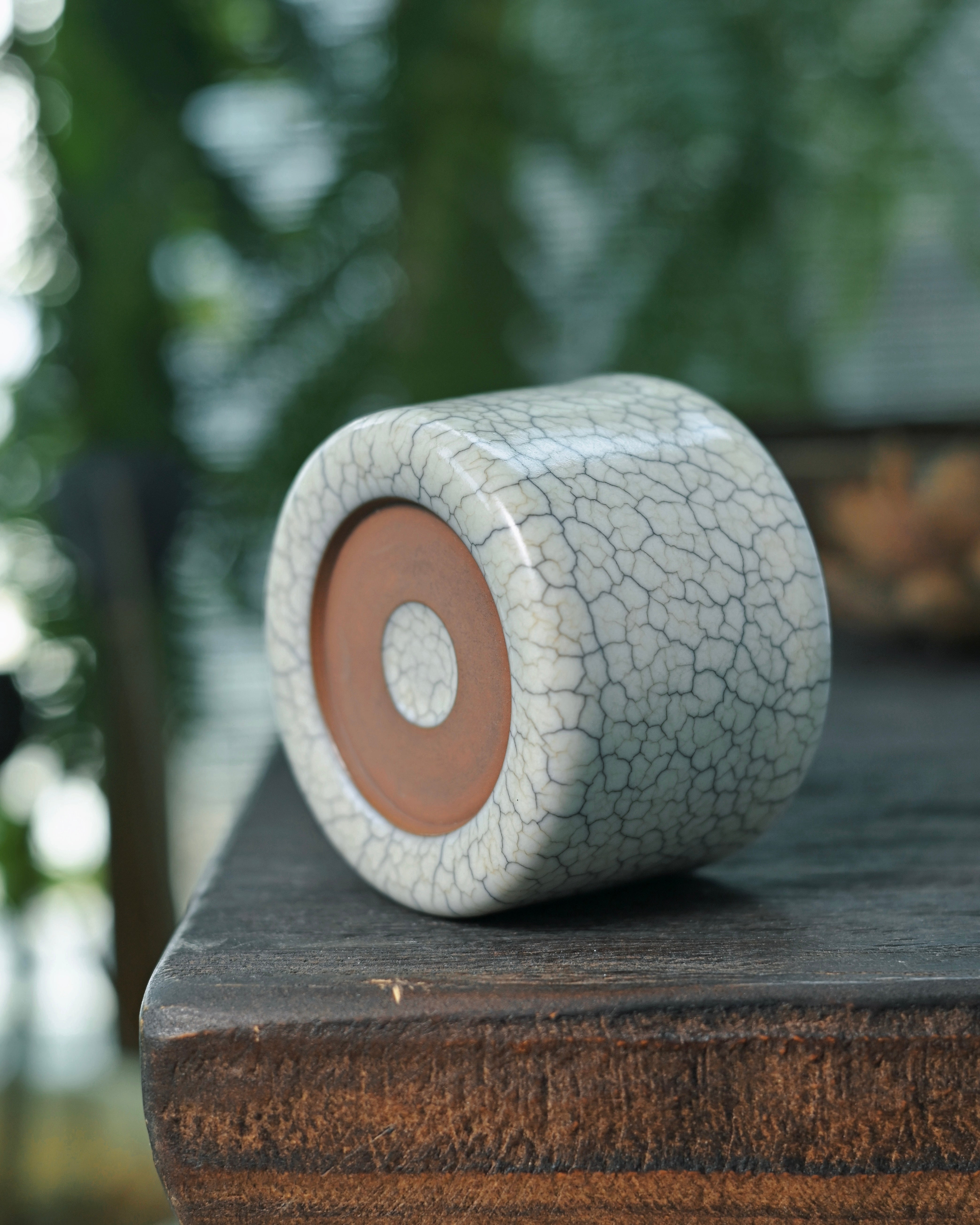 southern song dynasty origin – Longquan Celadon Ge Kiln Thumb Ring Cup by Kungfuyang