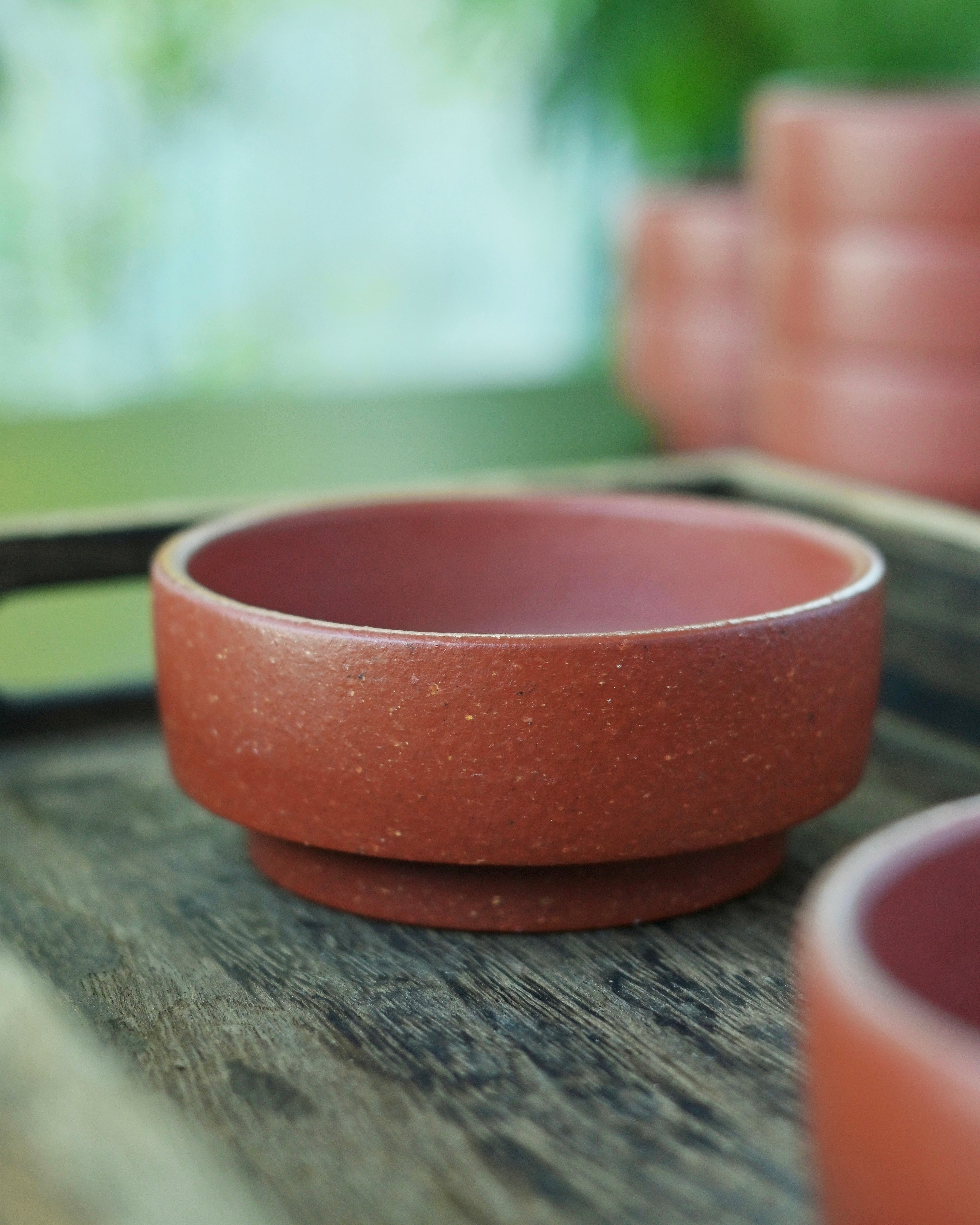 tea enhanced surface evolution – Yixing Zisha Hong Jiangpo Clay Pu'er Teacup by Kungfuyang