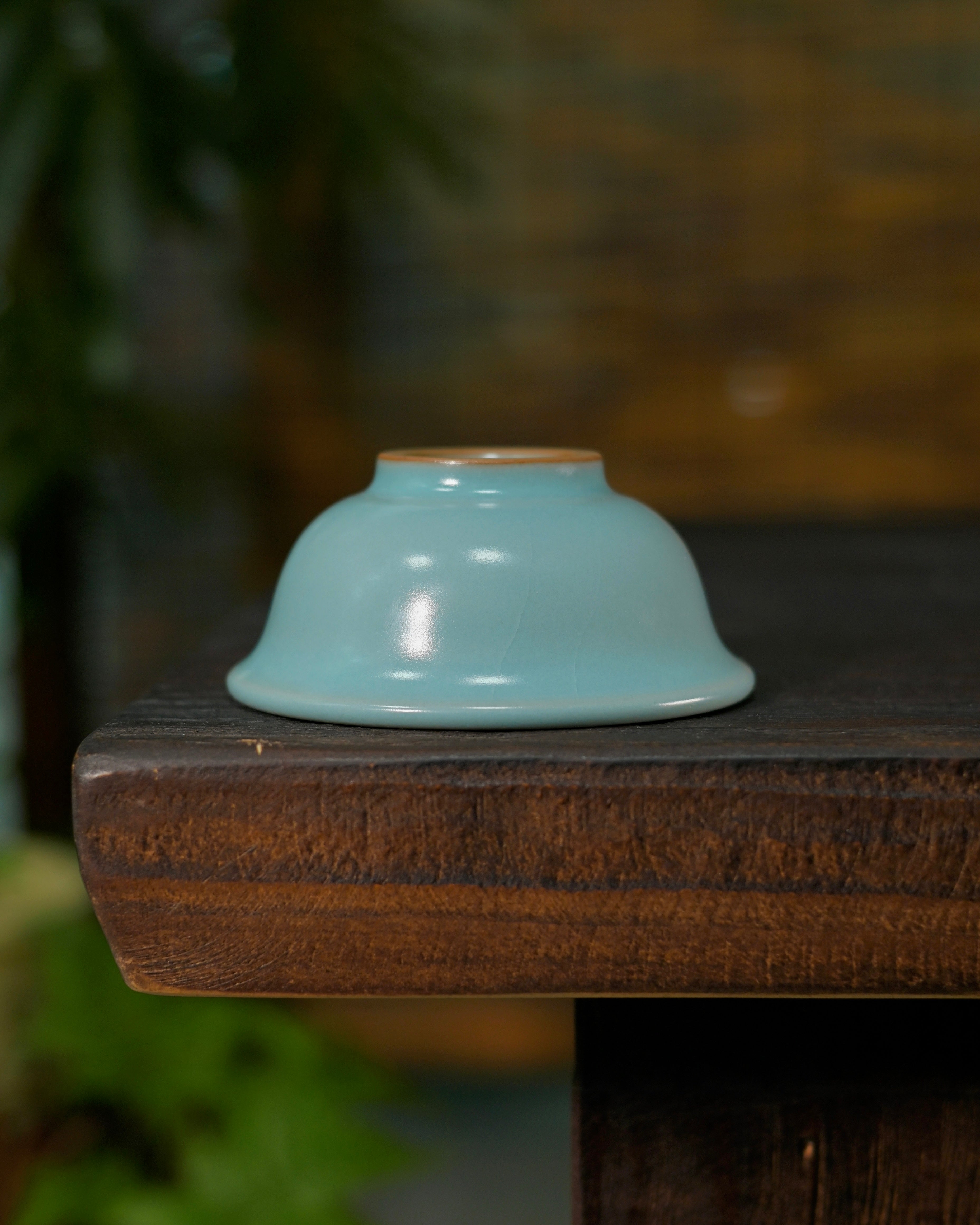 thick walled ru porcelain – Ru Porcelain Cup with Ring-Foot Firing Technique and Sky-Blue by Kungfuyang