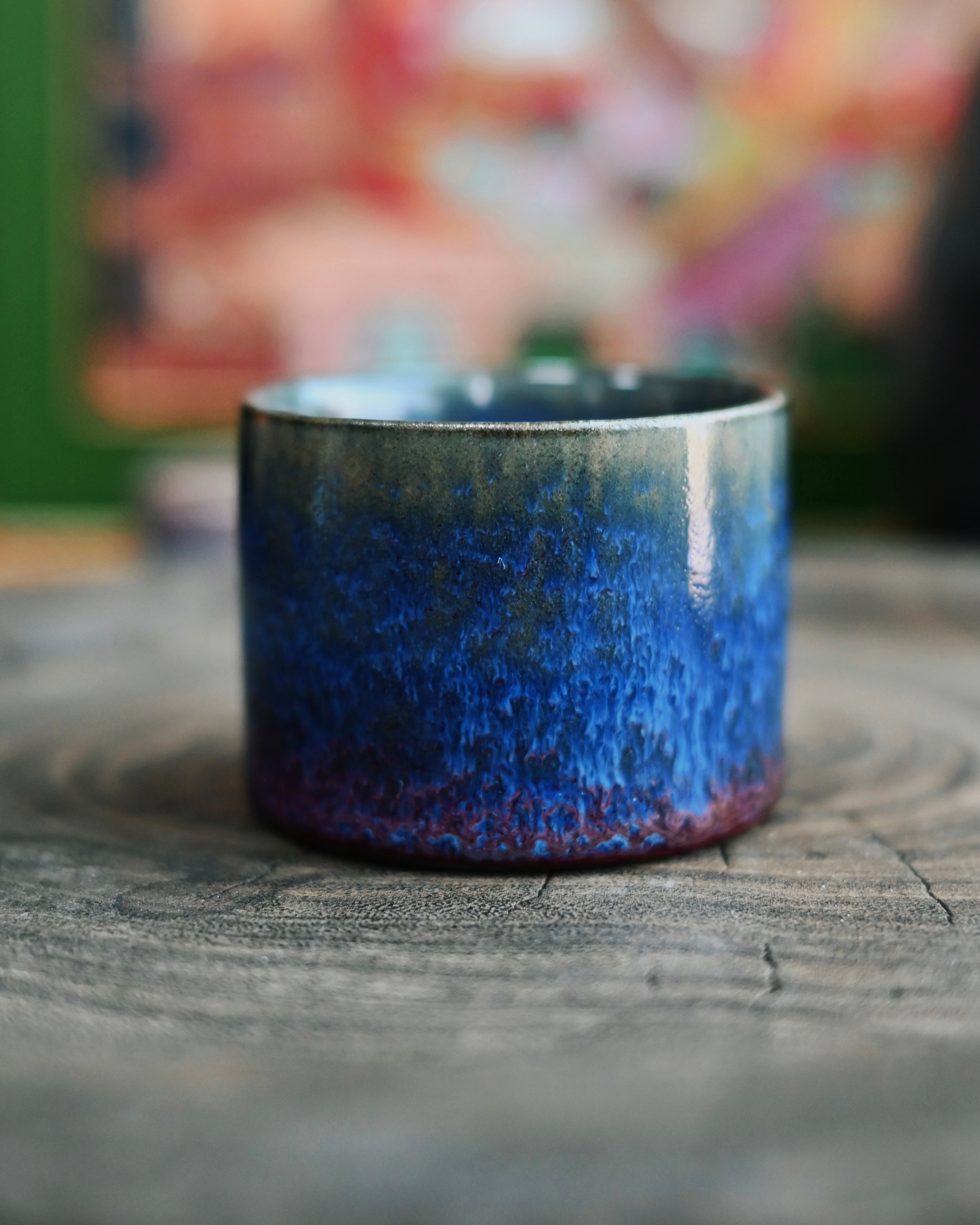 thumb ring ergonomic design – Jun Ware Purple Glaze Thumb-Ring Cup 50ml by Kungfuyang