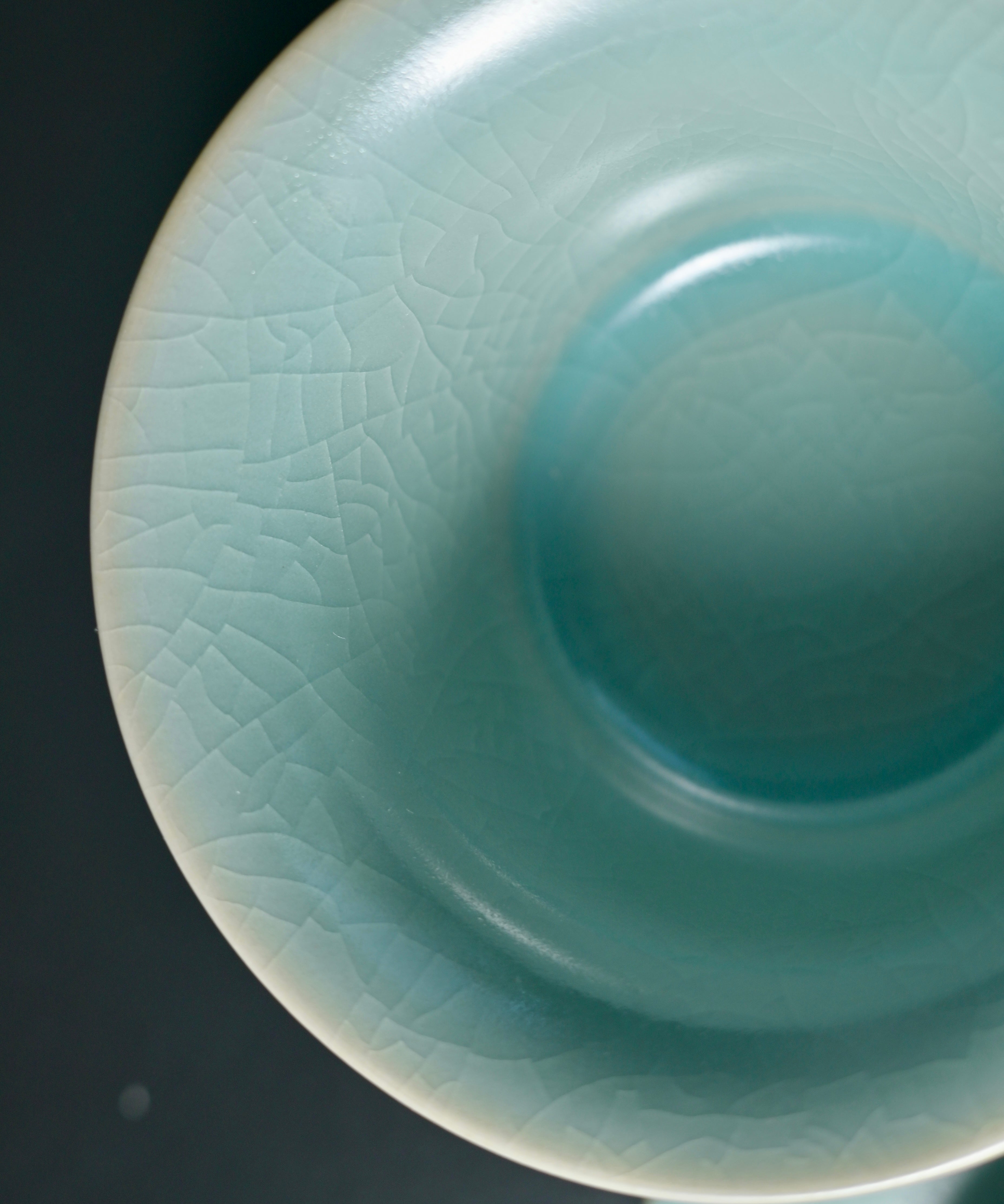 vintage glaze ruyao gaiwan – Ru Porcelain Vintage Glaze Crackles Gaiwan / Tea Bowl by Kungfuyang