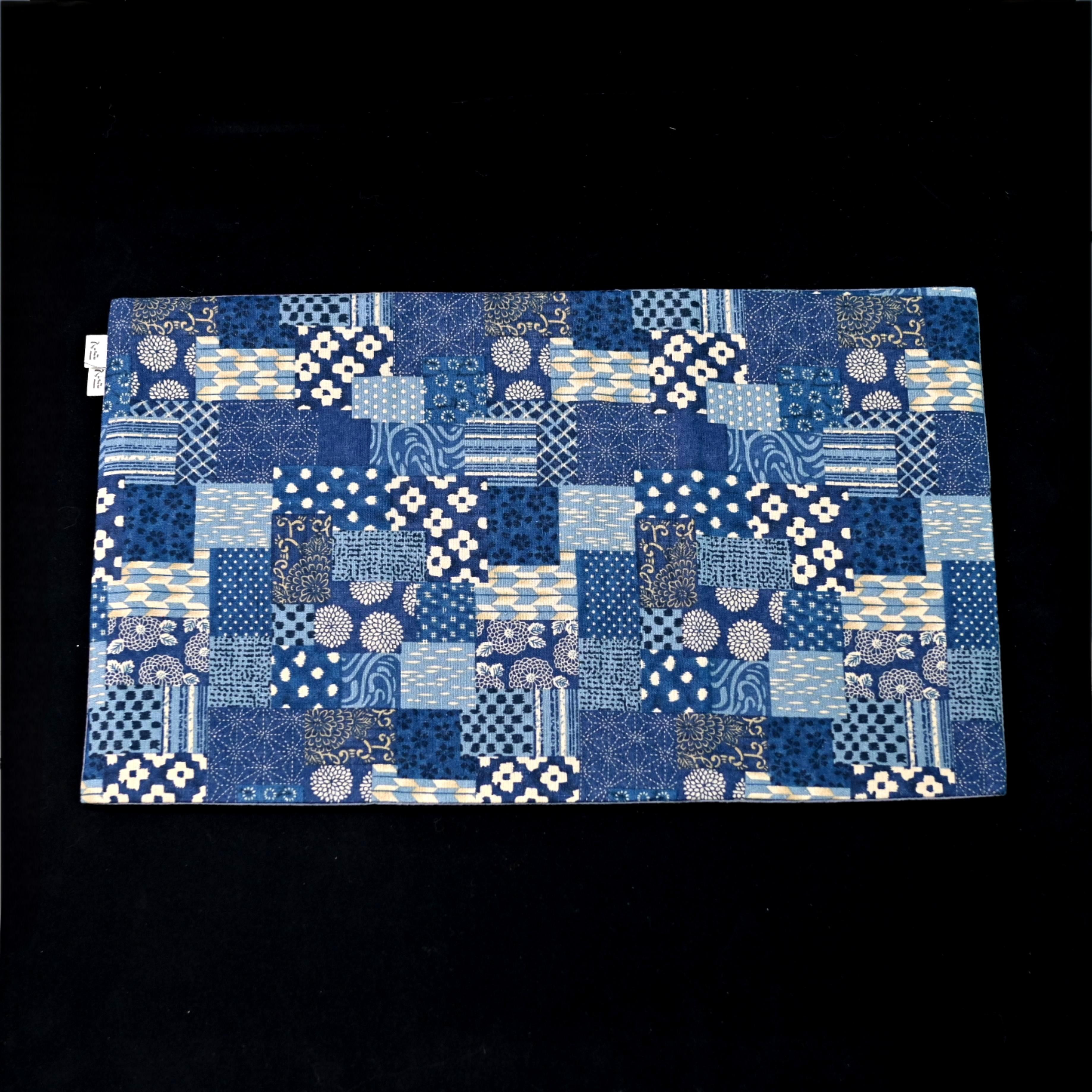 vintage tea mat for tea space – Cotton and Linen Printed Absorbent Retro Tablecloth Teamat by Kungfuyang