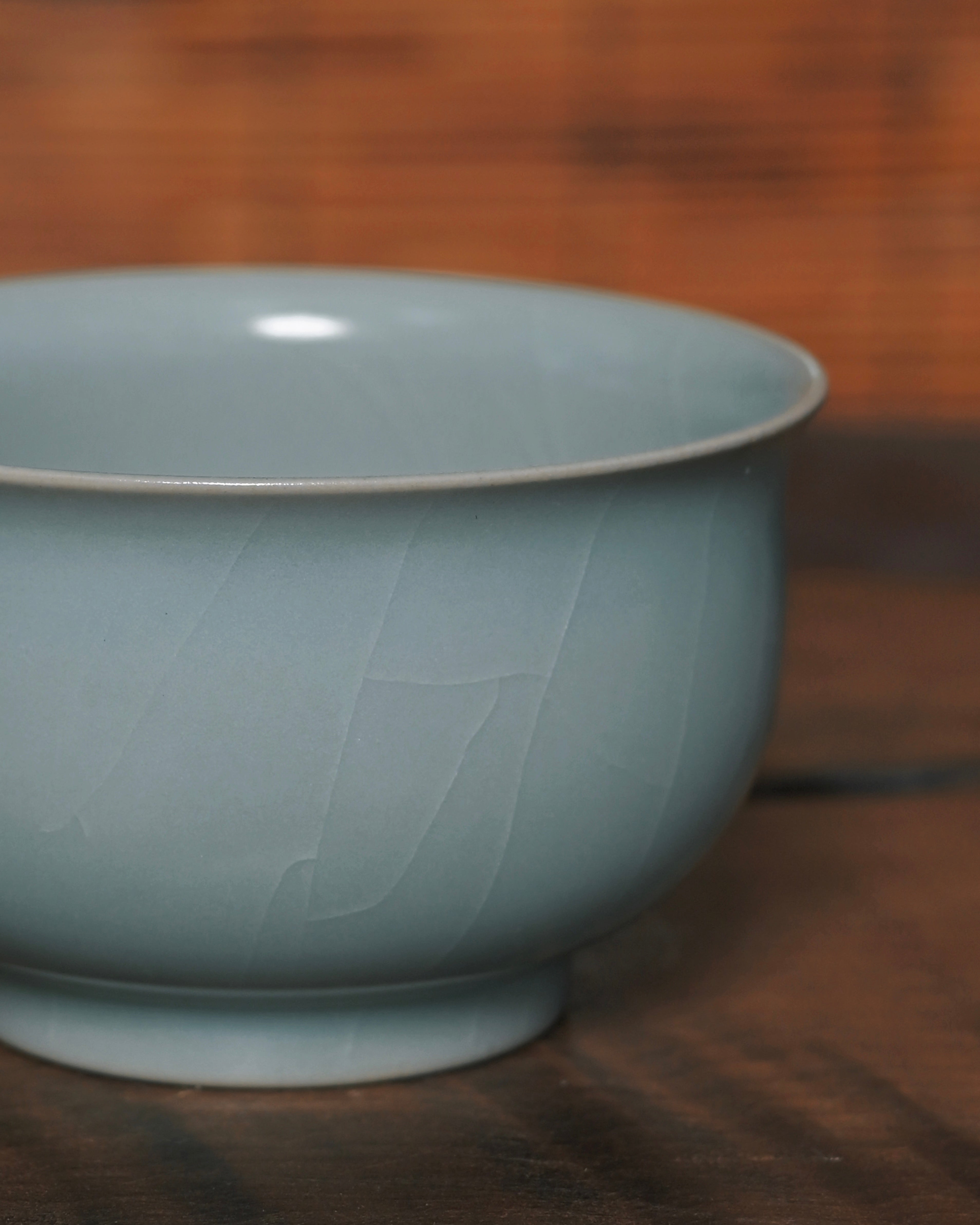 willow leaf crackle glaze cup – Ru Ware Celadon Glaze Teacup Lushi Cup 120ml by Kungfuyang