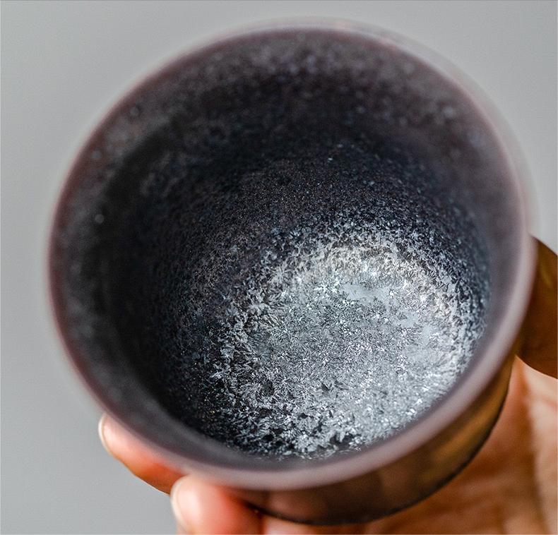 wood fired wabisabi teacup – Jingdezhen Handcrafted Vintage Ceramic Teacup with by Kungfuyang