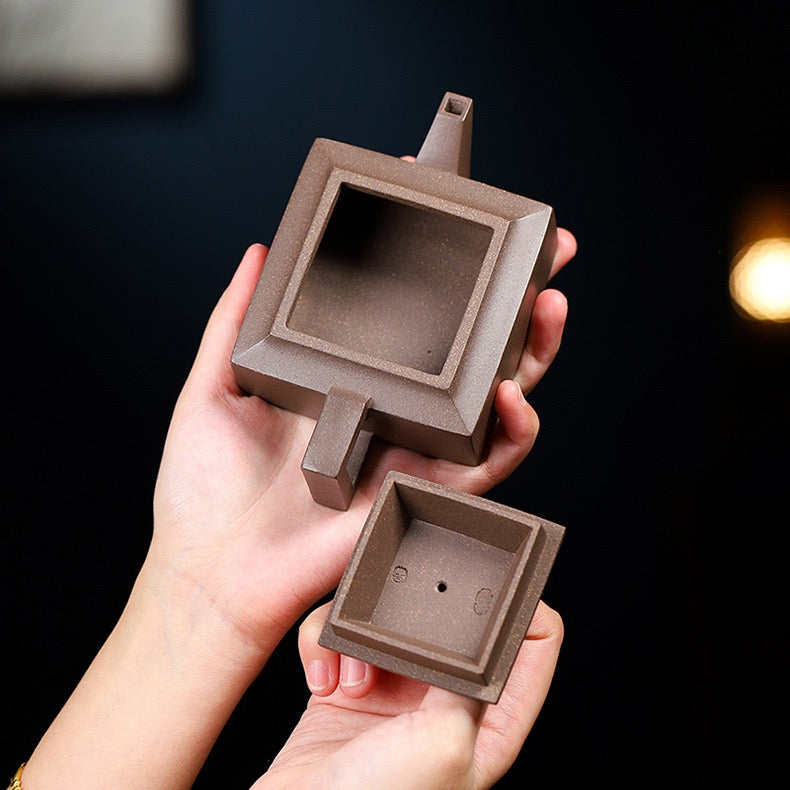 yixing artisan teapot – Yixing Zisha Teapot Made from Qinghui Duan Clay, Handmade by Kungfuyang