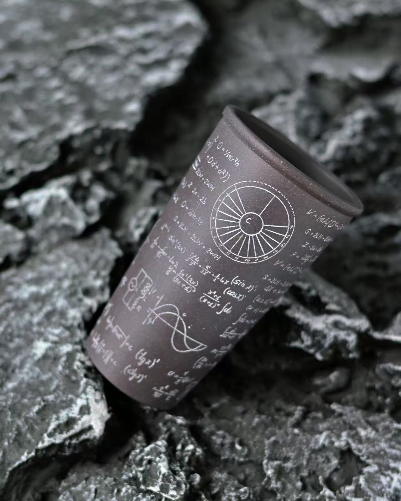 yixing clay teacup large capacity – Yixing Zisha "Calculus" Multi-Purpose Large Capacity Cup by Kungfuyang