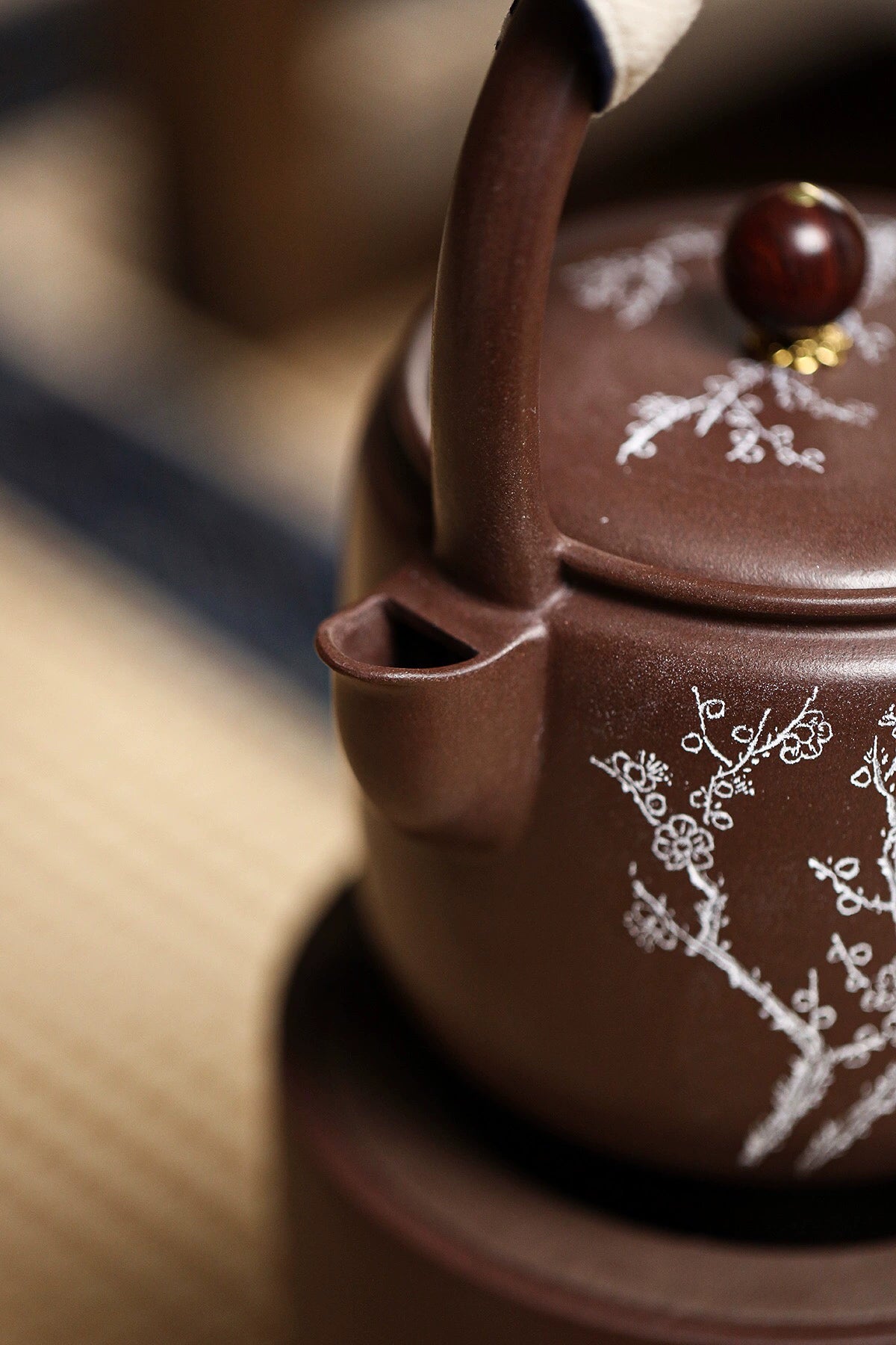 yixing entirely handmade original ore old – Yixing Entirely Handmade Original Ore Old Purple Clay Kettle by, view 5-2