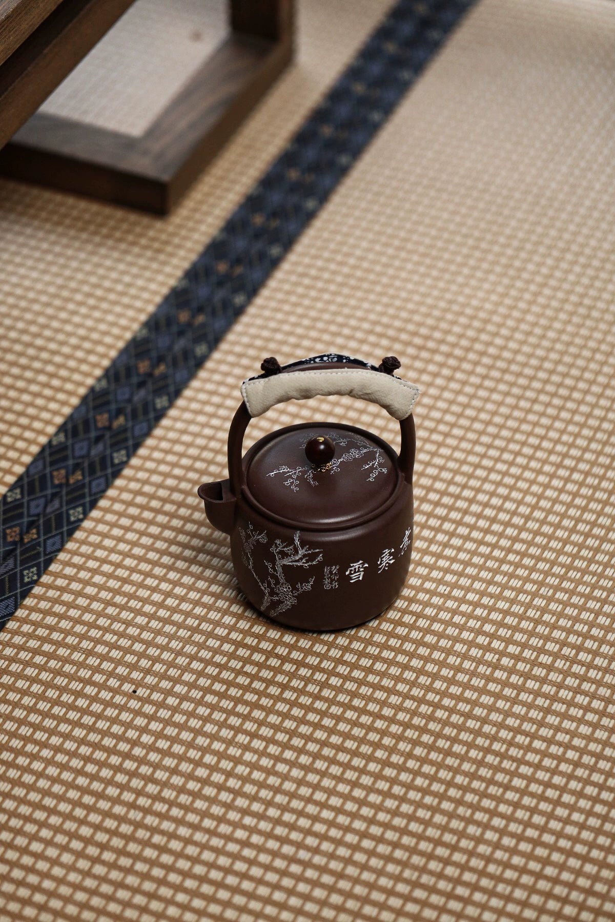yixing entirely handmade original ore old – Yixing Entirely Handmade Original Ore Old Purple Clay Kettle by, view 6-2