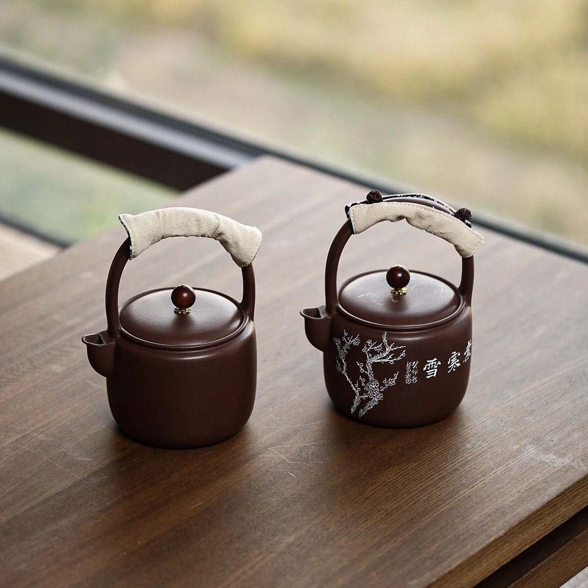 yixing handmade original ore old purple – Yixing Entirely Handmade Original Ore Old Purple Clay Kettle by Kungfuyang
