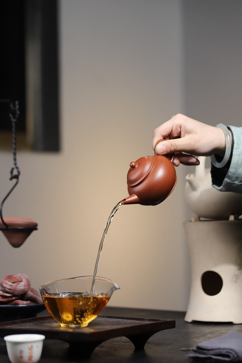 yixing jiangpo clay shalong discovery – Yixing Original Mine Jiangpo Clay Level Teapot by Kungfuyang