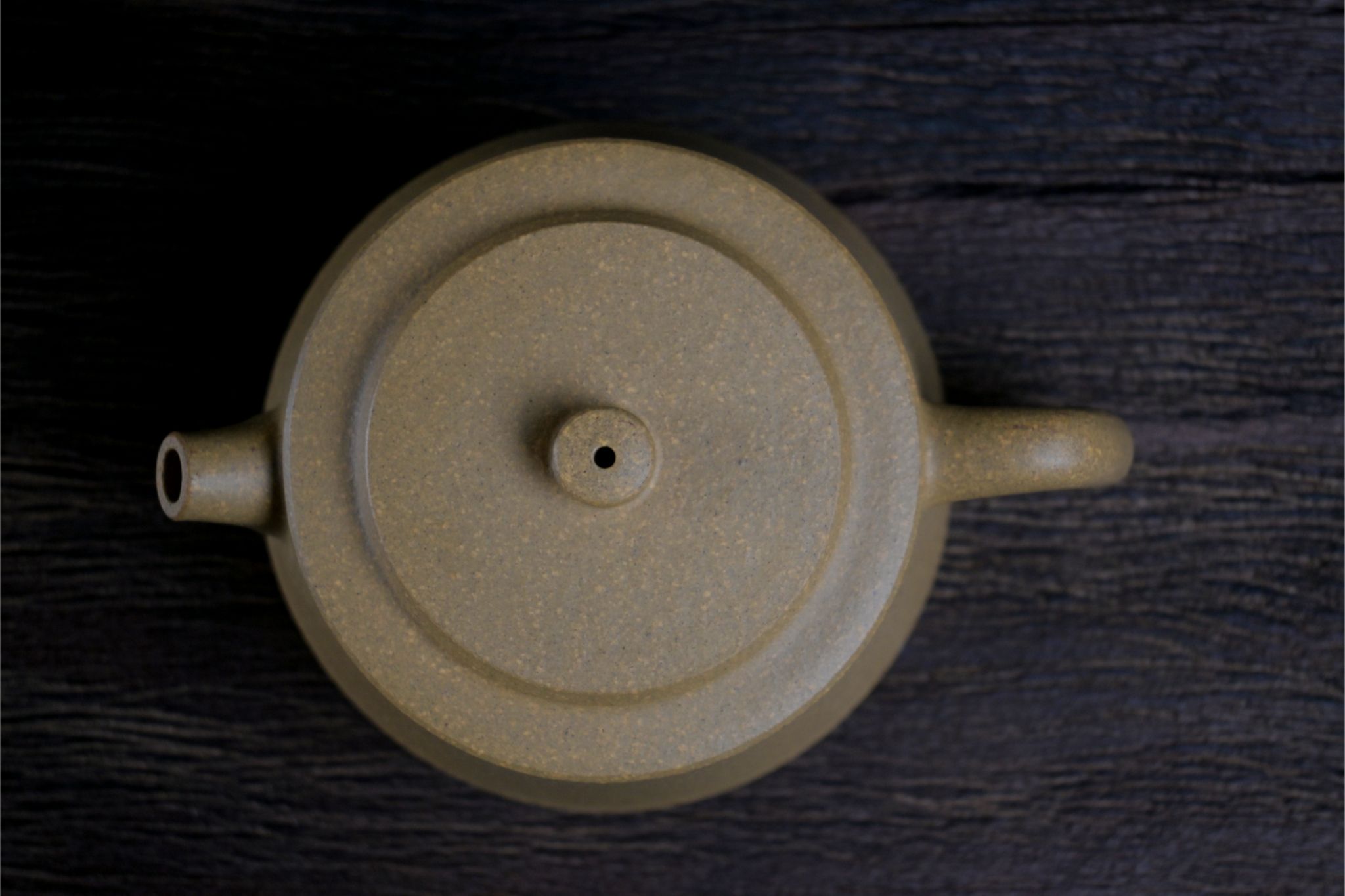 yixing pillar base 150ml teapot – Yixing Zisha teapot Purple clay yellow Duan "Pillar Base" by Kungfuyang