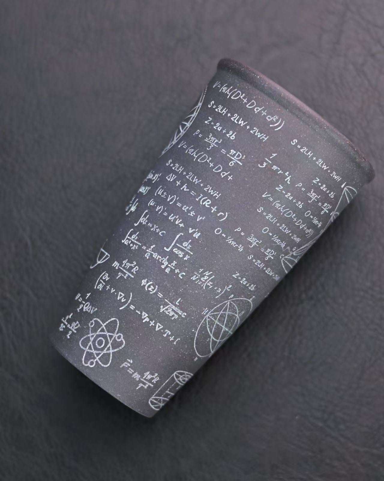 yixing purple clay calculus pattern cup – Yixing Zisha "Calculus" Multi-Purpose Large Capacity Cup by Kungfuyang
