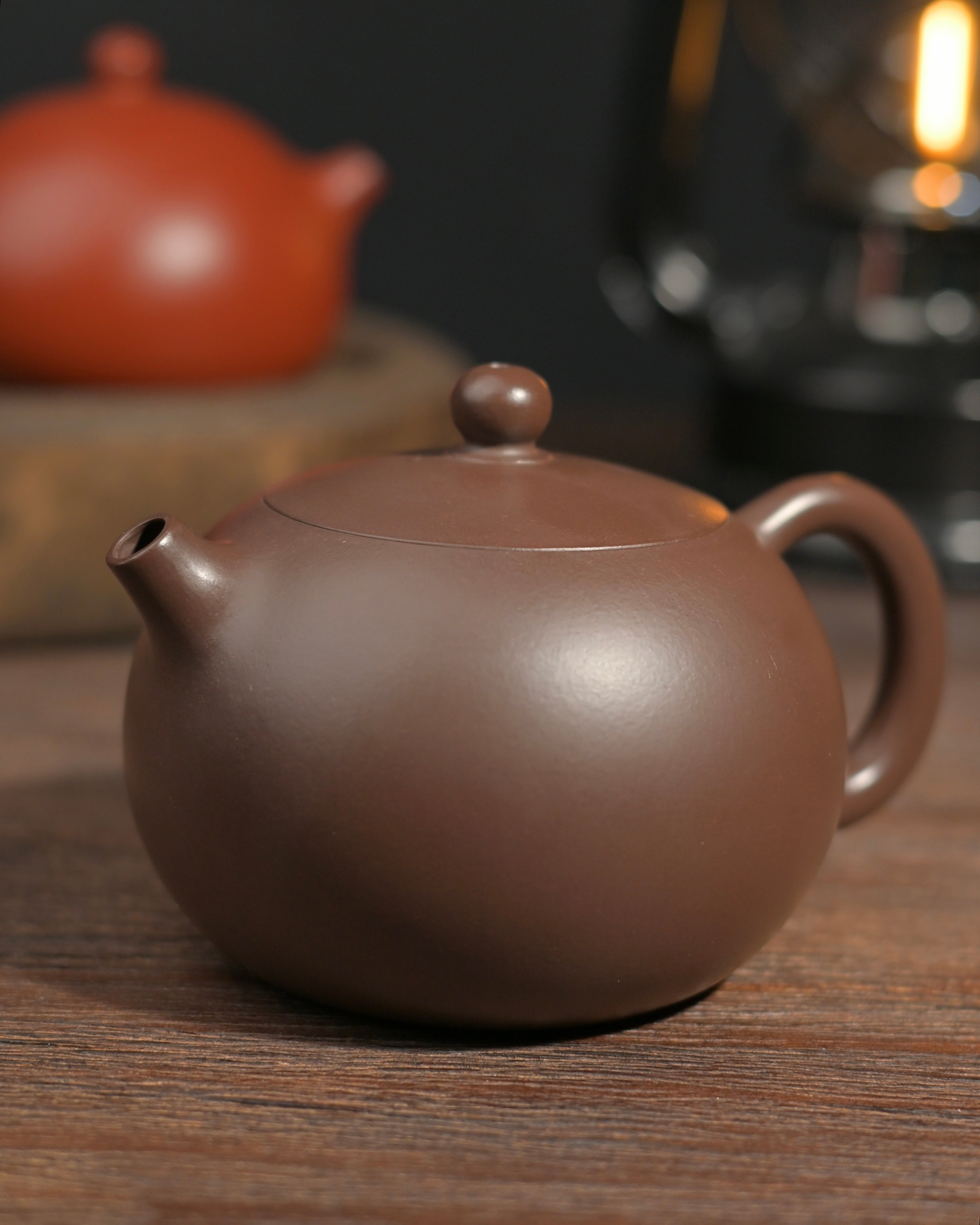 yixing teapot for oolong tea – Yixing Purple Clay Zini Xishi Teapot by Kungfuyang