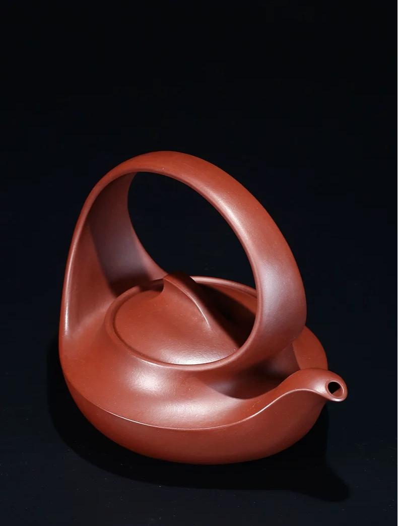 yixing teapot masterpiece – Yang Junbao Hand-Signed "Qu" Teapot Artisan Collector's Piece by Kungfuyang
