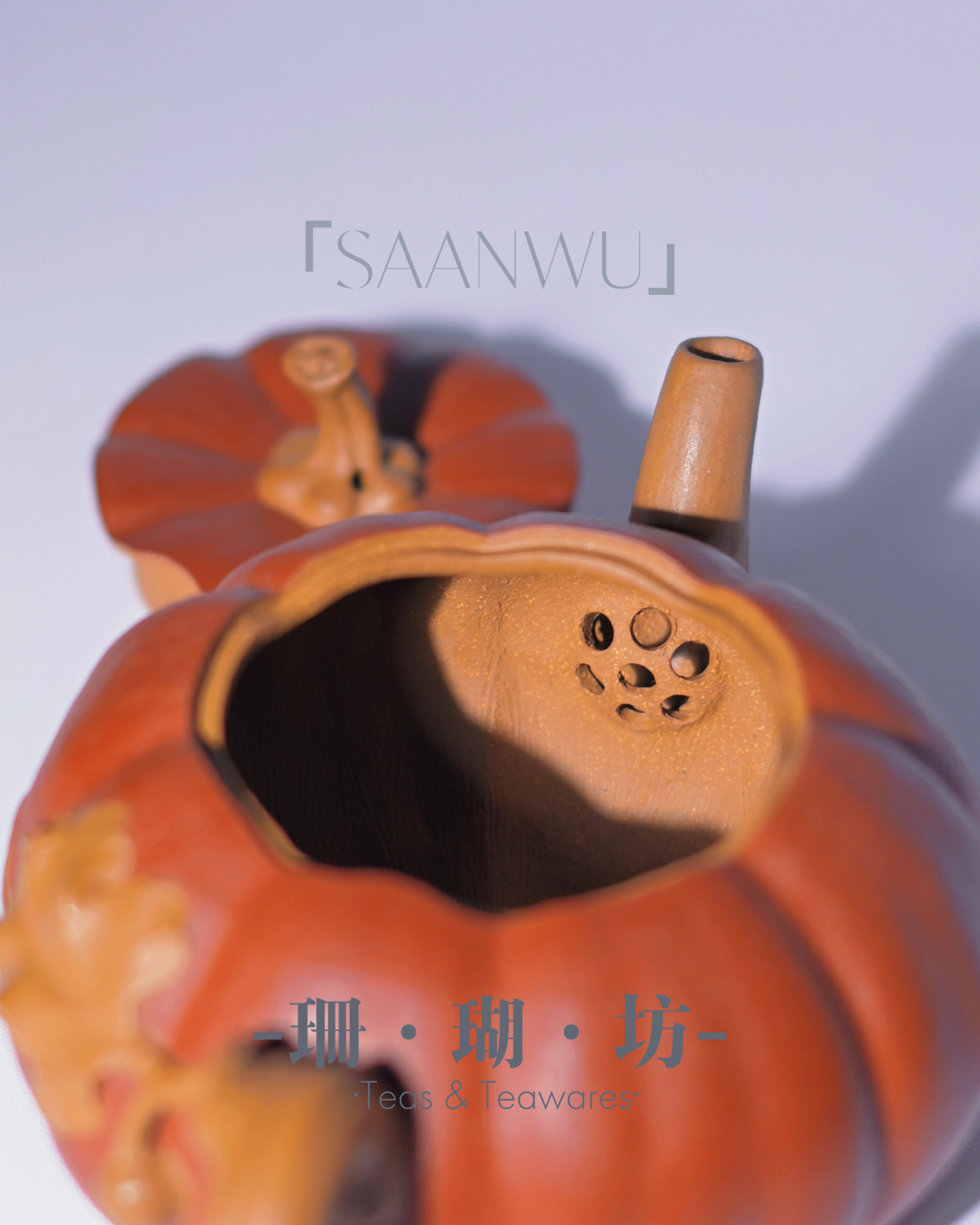 yixing teapot seamless lid design – Handmade Yixing Zisha Pumpkin Teapot by Kungfuyang