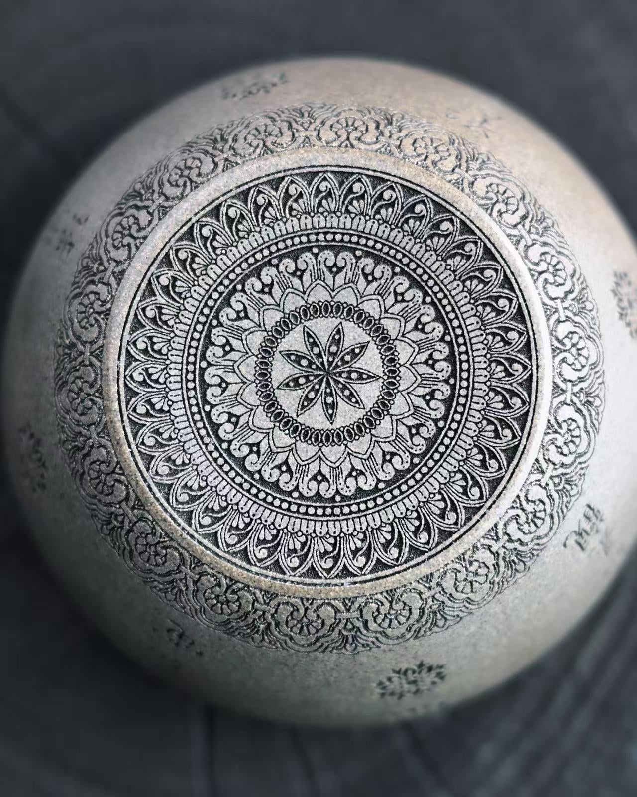yixing zisha clay qingdaun teacup – Yixing Zisha Qingduan （Green-Grey) Large Capacity Teacup by Kungfuyang