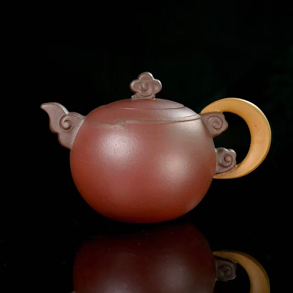 yixing zisha teapot colorful clouds – Yixing Zisha Teapot "Colorful Clouds Chasing the Moon" by Kungfuyang