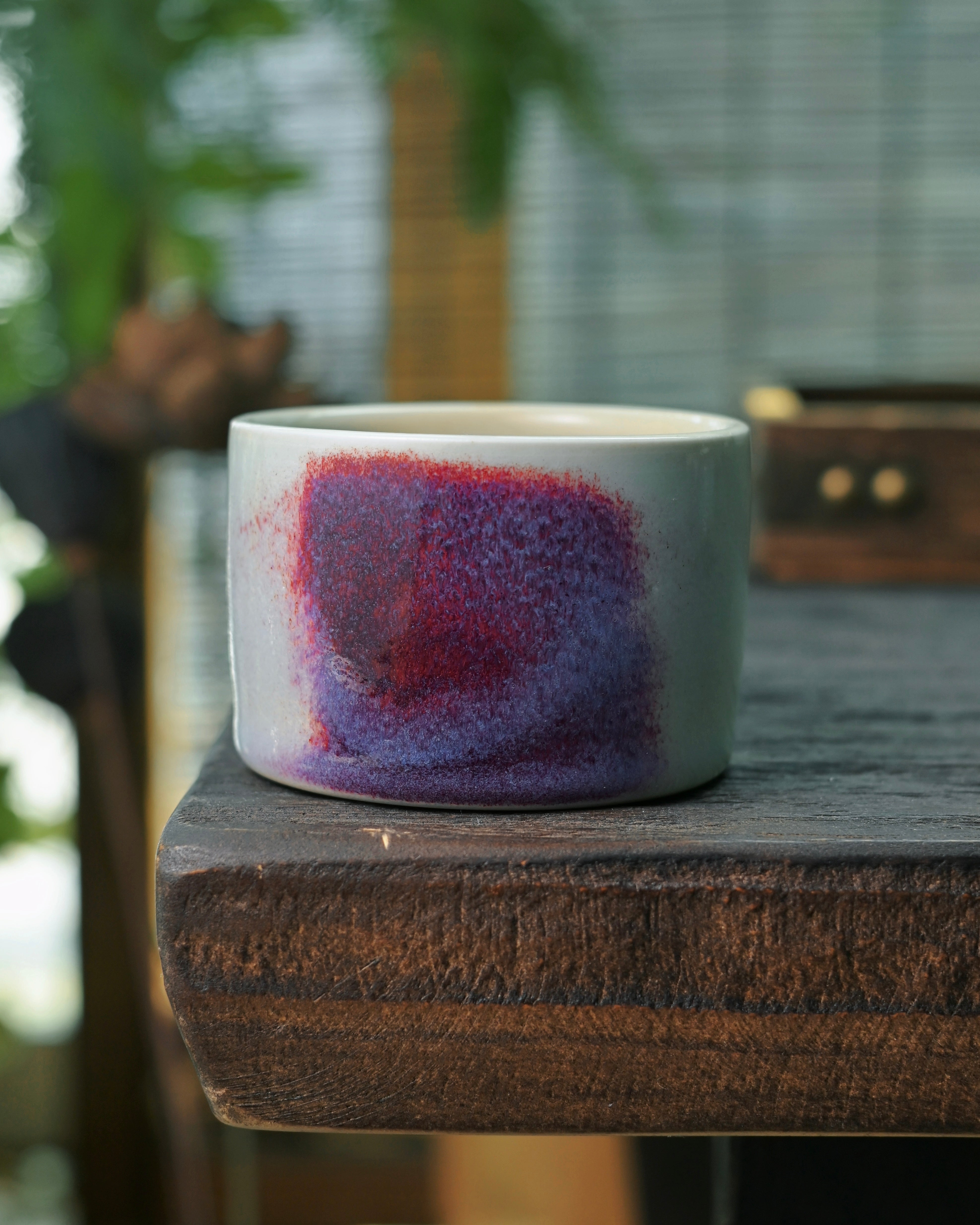 yuzhou origin jun ware – Jun Ware Large-Capacity Thumb-Ring Cup 110ml by Kungfuyang