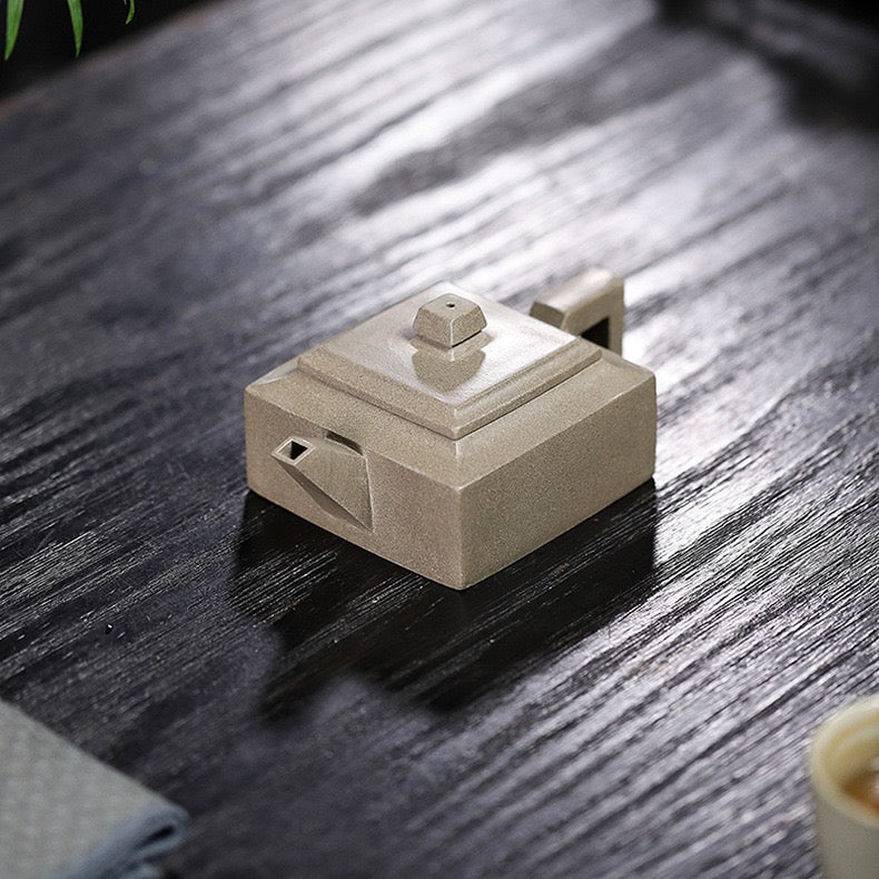 zisha clay duanni teapot collectable – Yixing Zisha Teapot Made from Qinghui Duan Clay, Handmade by Kungfuyang