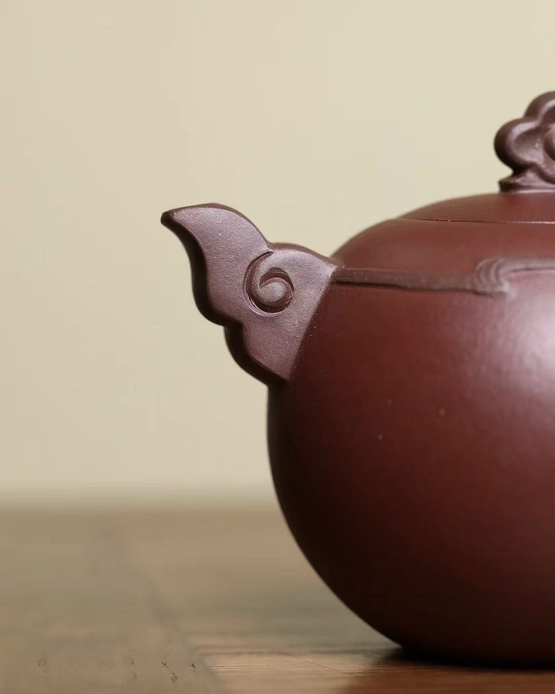 zisha teapot colorful clouds chasing the – Yixing Zisha Teapot "Colorful Clouds Chasing the Moon" by Kungfuyang