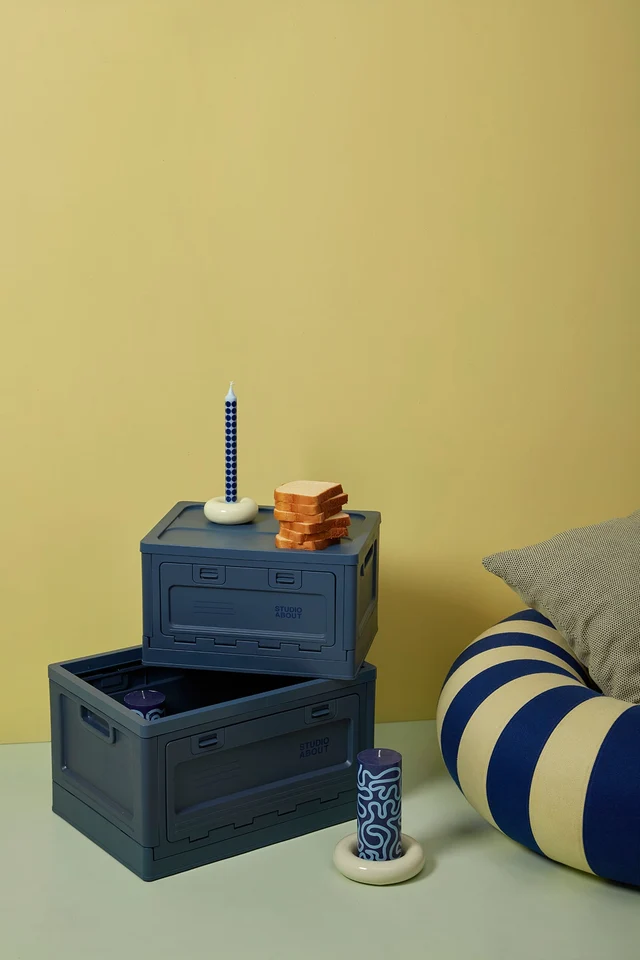 PORTE-BOUGIE BOB, GRAND, JAUNE