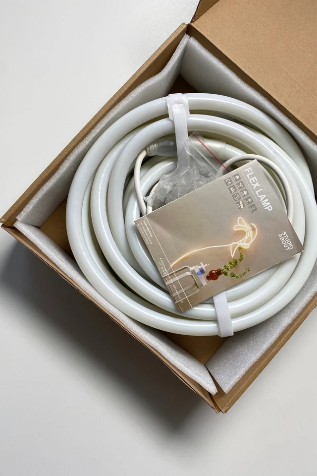 TUBE FLEXIBLE, 5 M, BLANC CHAUD