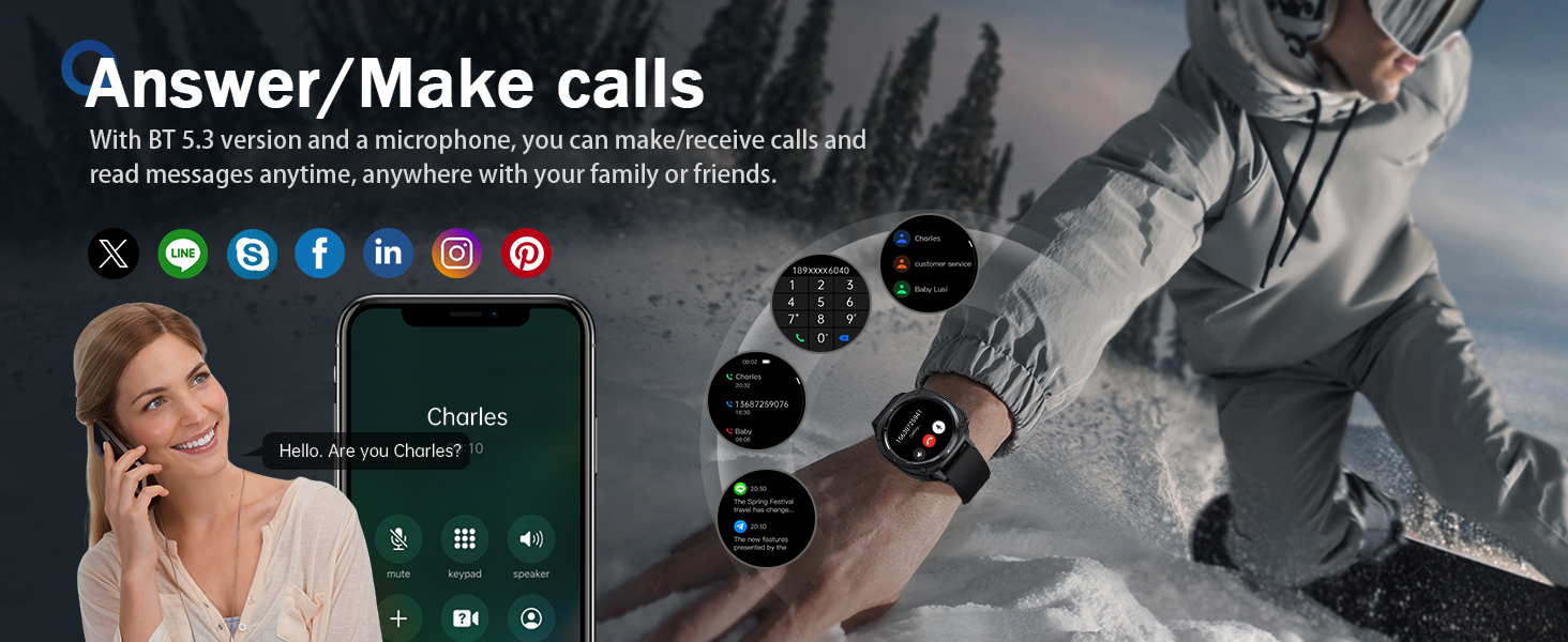 Smartwatch Herren Scene1