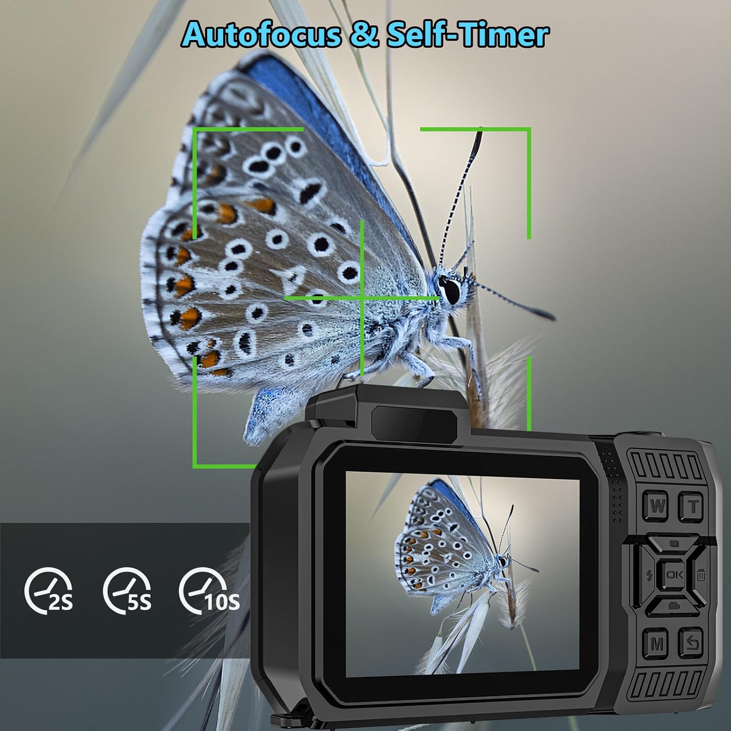 8K 70MP Underwater Camera, 33FT WiFi Waterproof Camera 32GB, Dual Screen, Floatable, 18X Zoom for Snorkeling Swimming