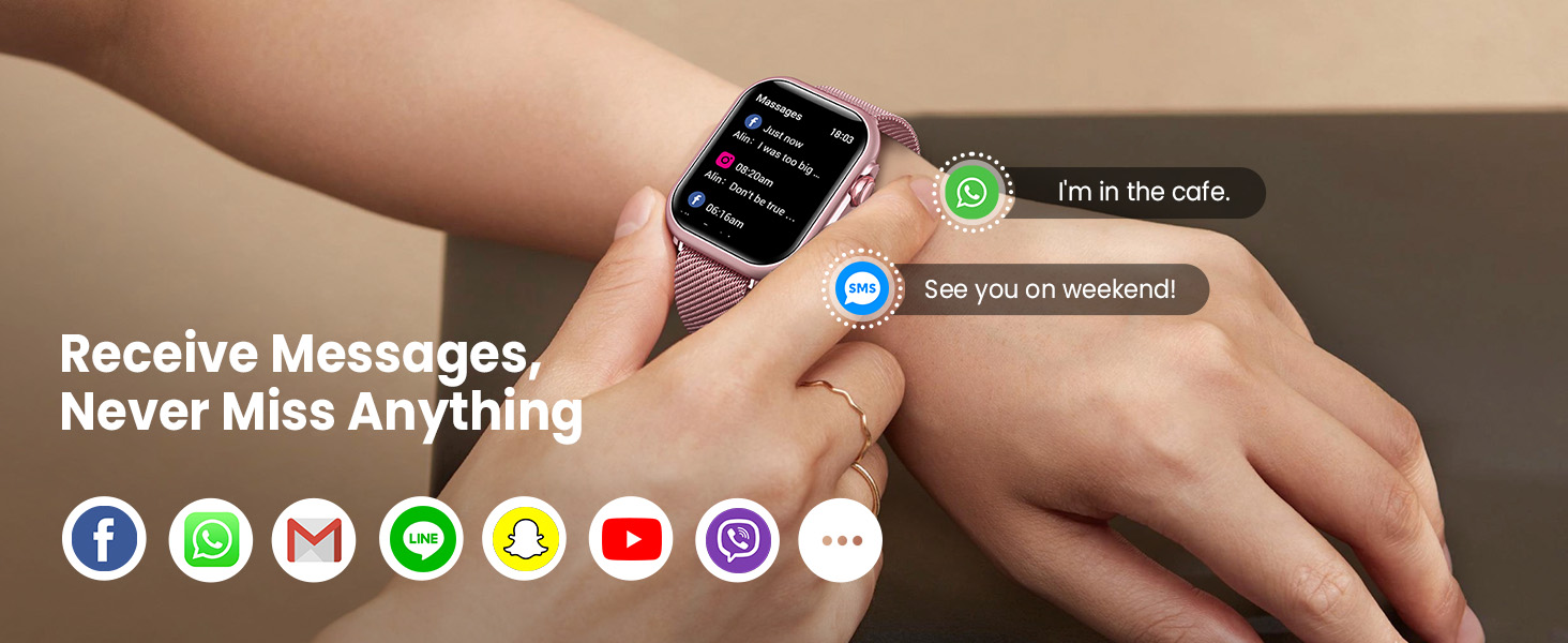 Receive Messages, Never Miss Anything